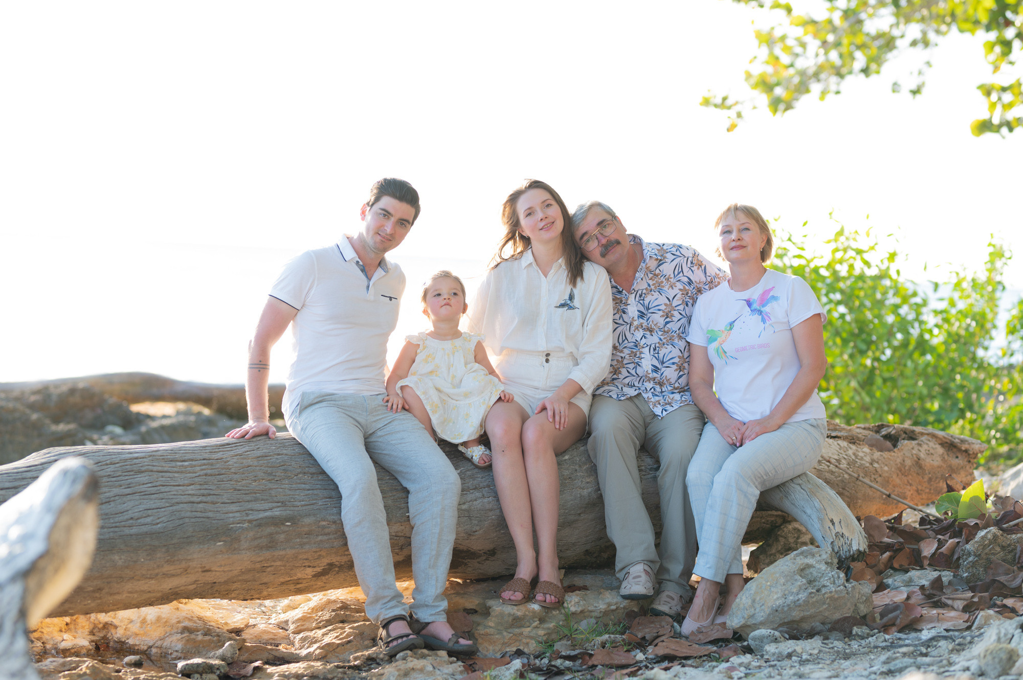 Family photo shoot at the Hilton Hotel