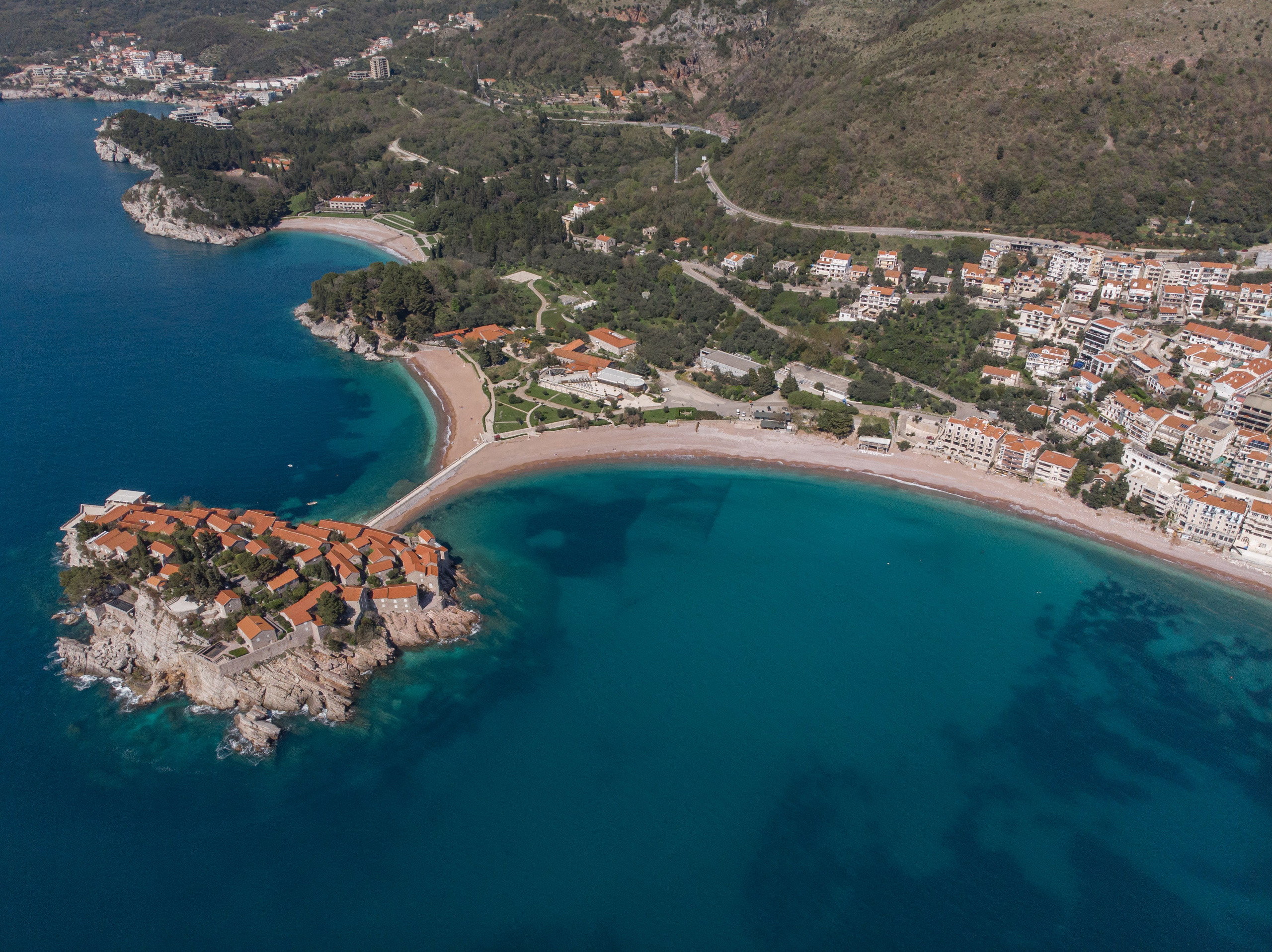 Trouwen in Aman Sveti Stefan: het eilandhotel bij Budva