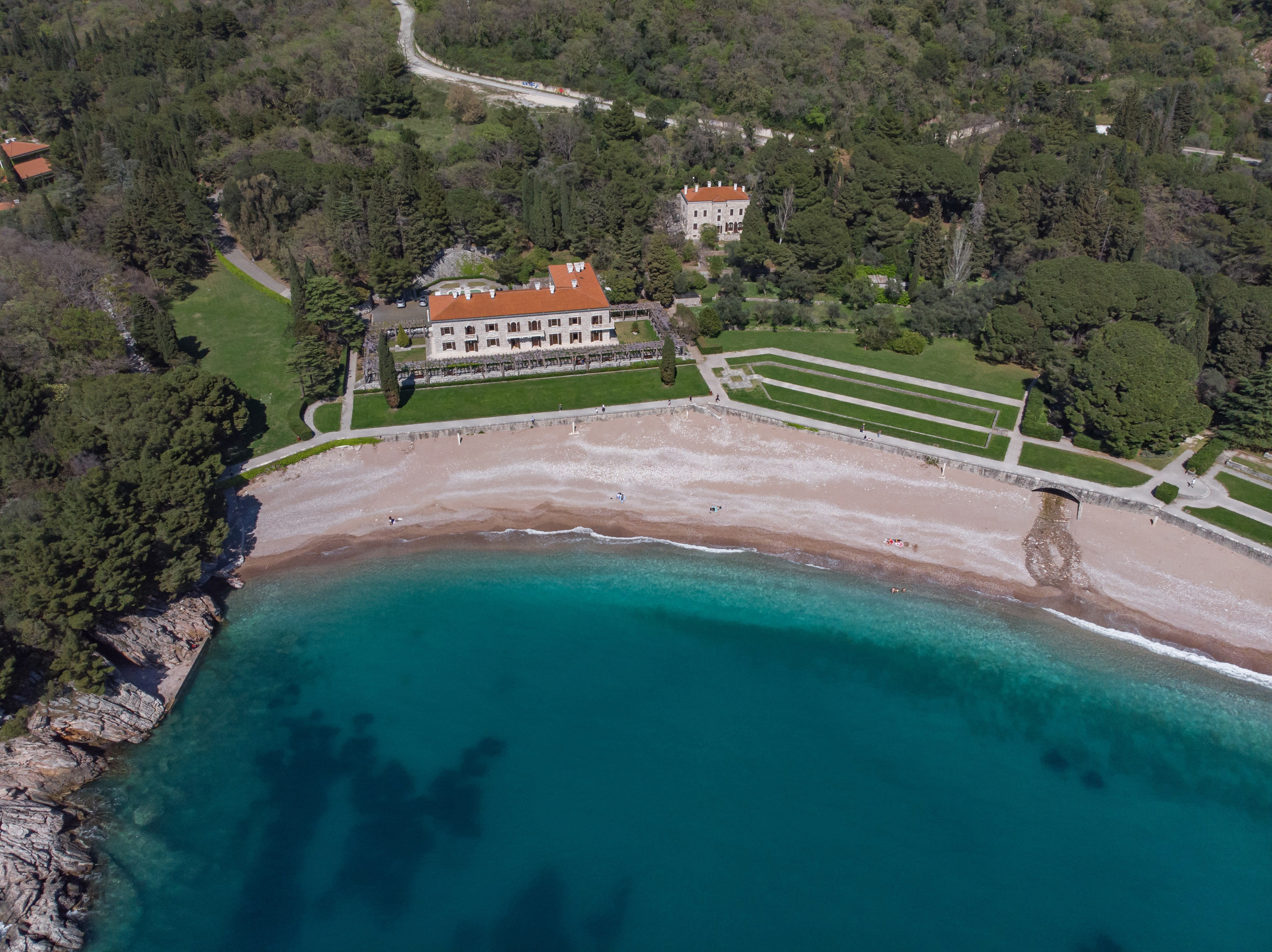 Trouwen in Aman Sveti Stefan: het eilandhotel bij Budva