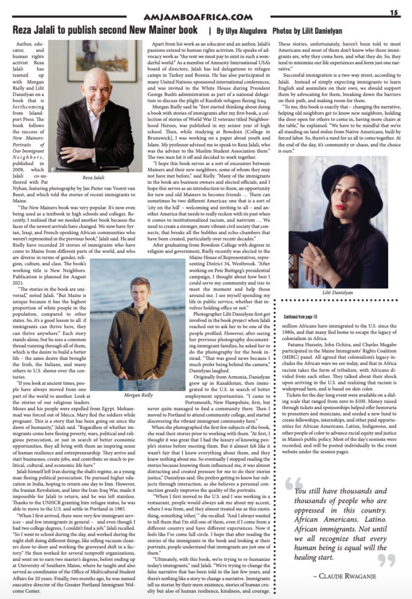 Tearsheets and news. Lilit Danielyan — Photographer, Filmmaker, and Educator in Lisbon, Portugal