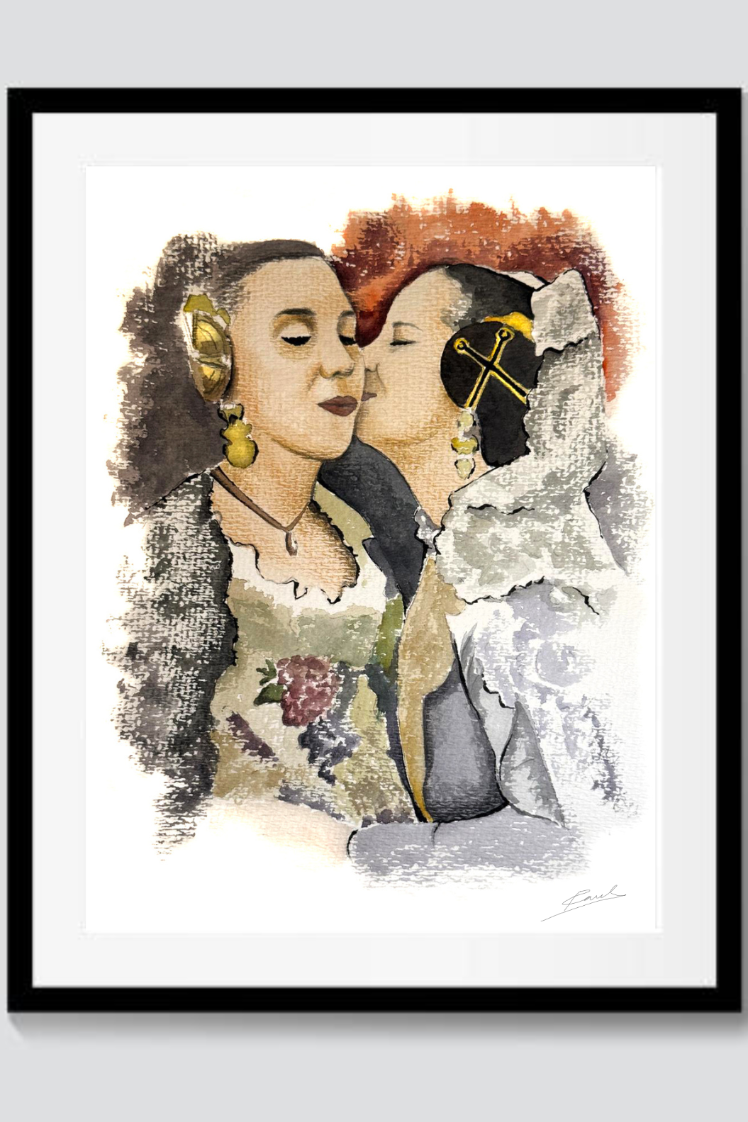 Raúl Devesa pintor. Associaciò cultural La Granja Alcoy España