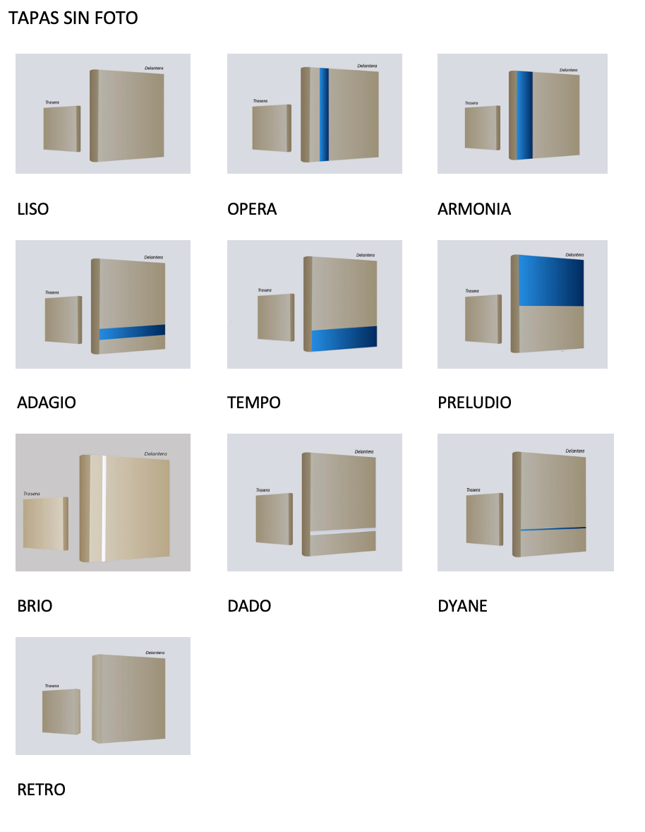 Catalogo coleccion de tapas de álbum