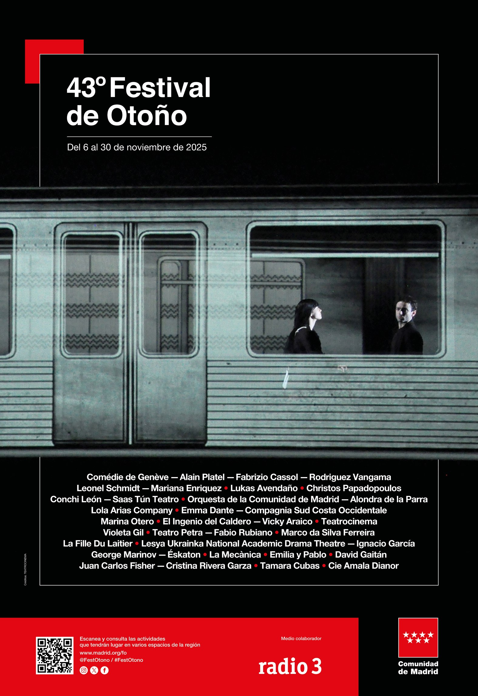 Festival de Otoño Madrid 2025 | Teatro, Danza, Música y Cultura en la Comunidad de Madrid | FOTKAI