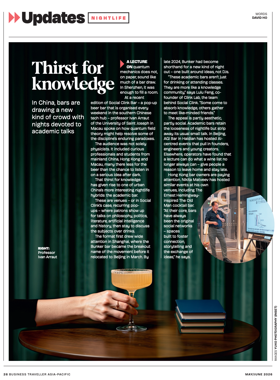 Editorial Shoot for Business Traveller Asia-Pacific Magazine by Yukophotography