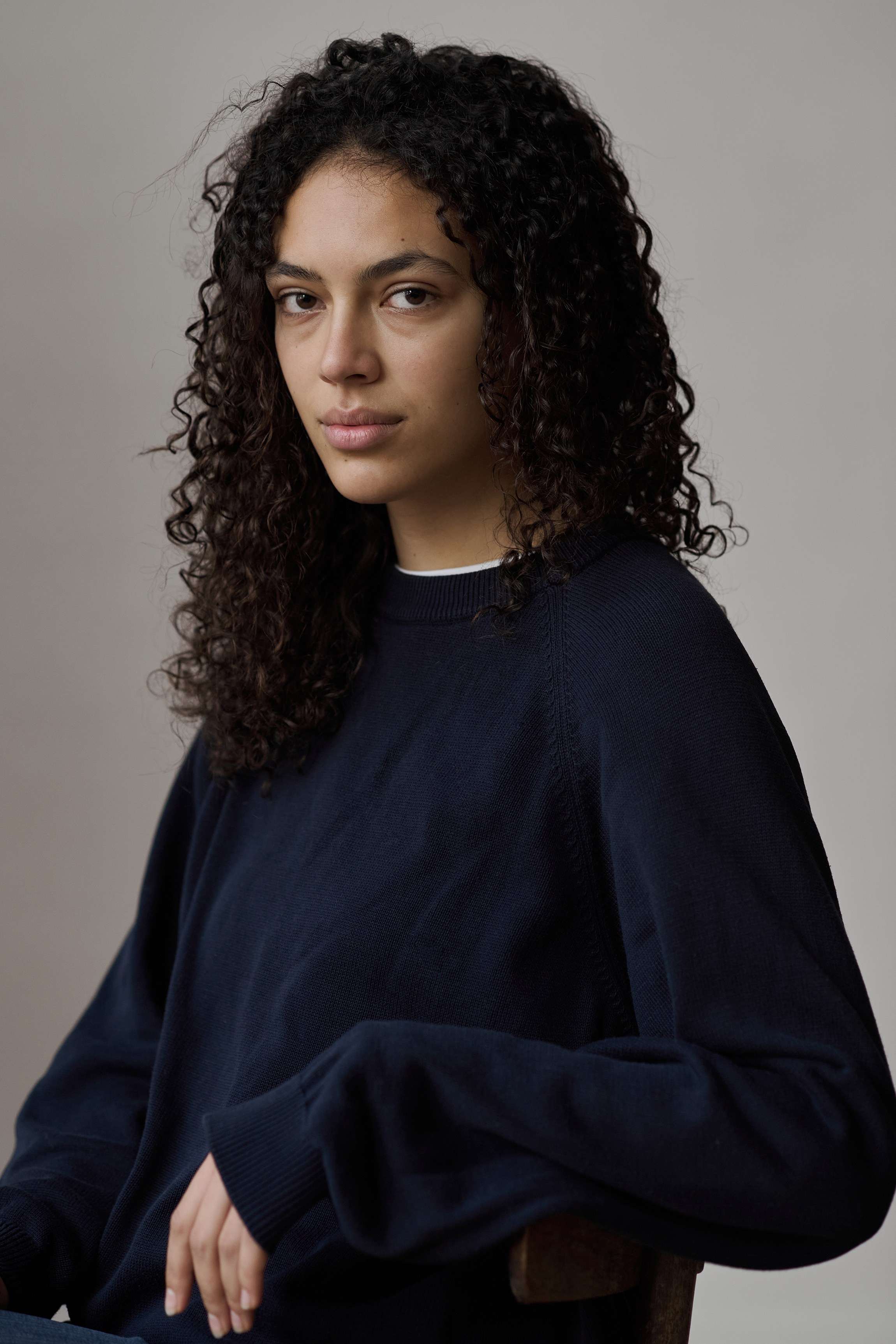 Portrait of a female model, from my portrait photography masterclass. By one of the best portrait photographers in  Amsterdam and Brussels