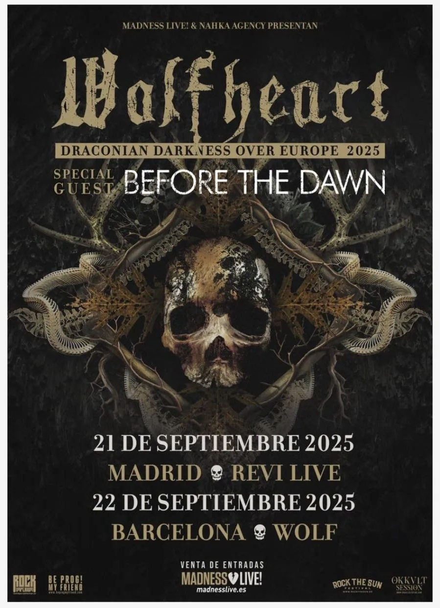 Rock and Metal Concert Calendar in Spain — September 2025 | FOTKAI