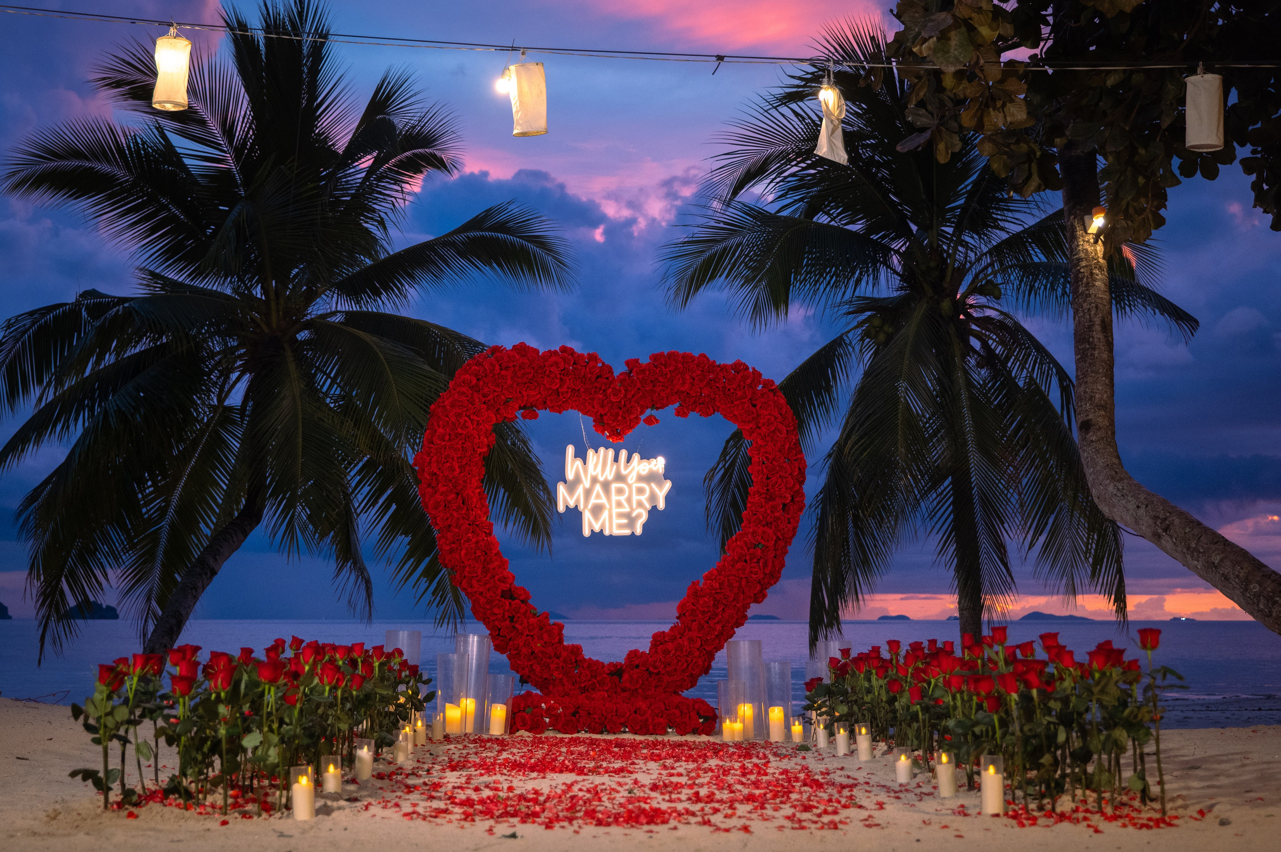 Packages. Romantic proposal on Koh Samui, Thailand