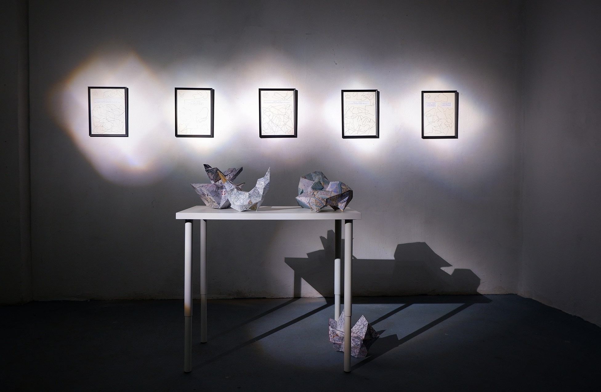 Fragments of Navigation / 2023-2025. Daria Goncharova / Conceptual artist