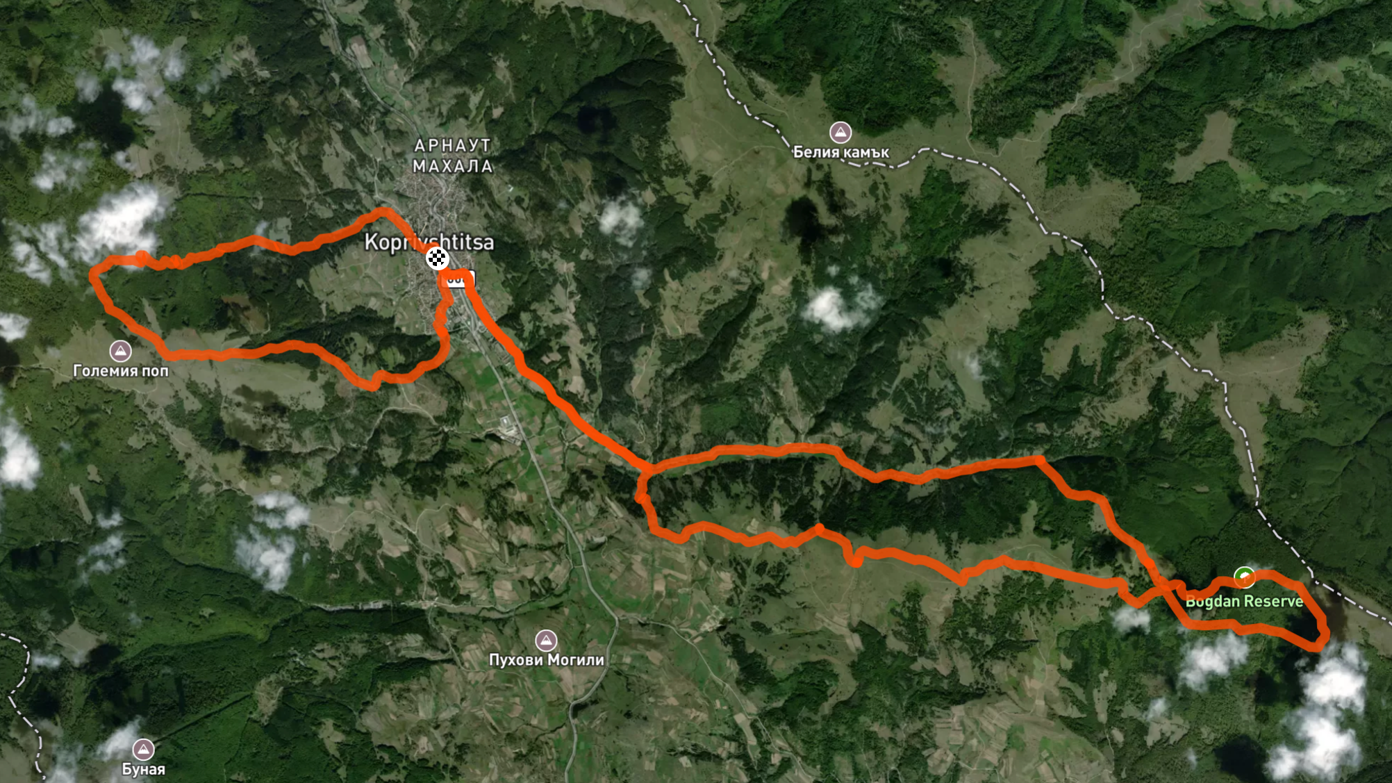 Трасета. Първа Пушка Trail