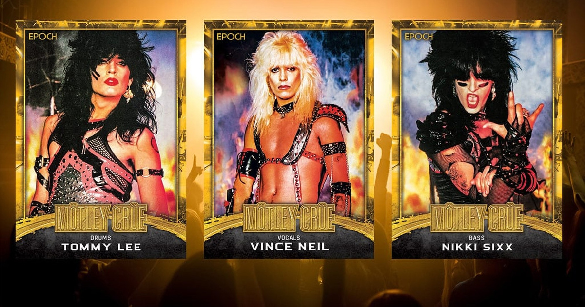 Mötley Crüe To Release Collectible Trading Cards Featuring