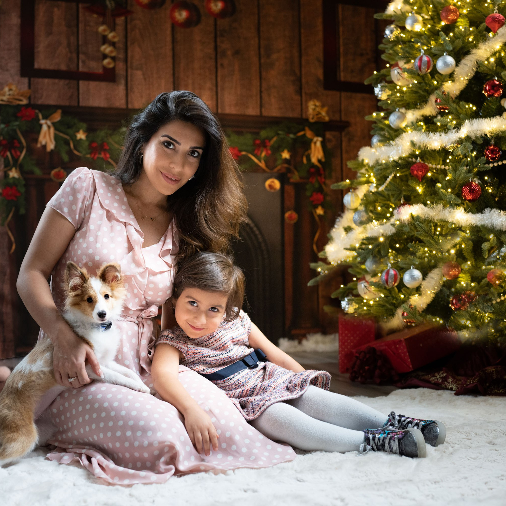 Christmas photoshoots in Houston. Photographer Irina Kozhemyakina. Houston