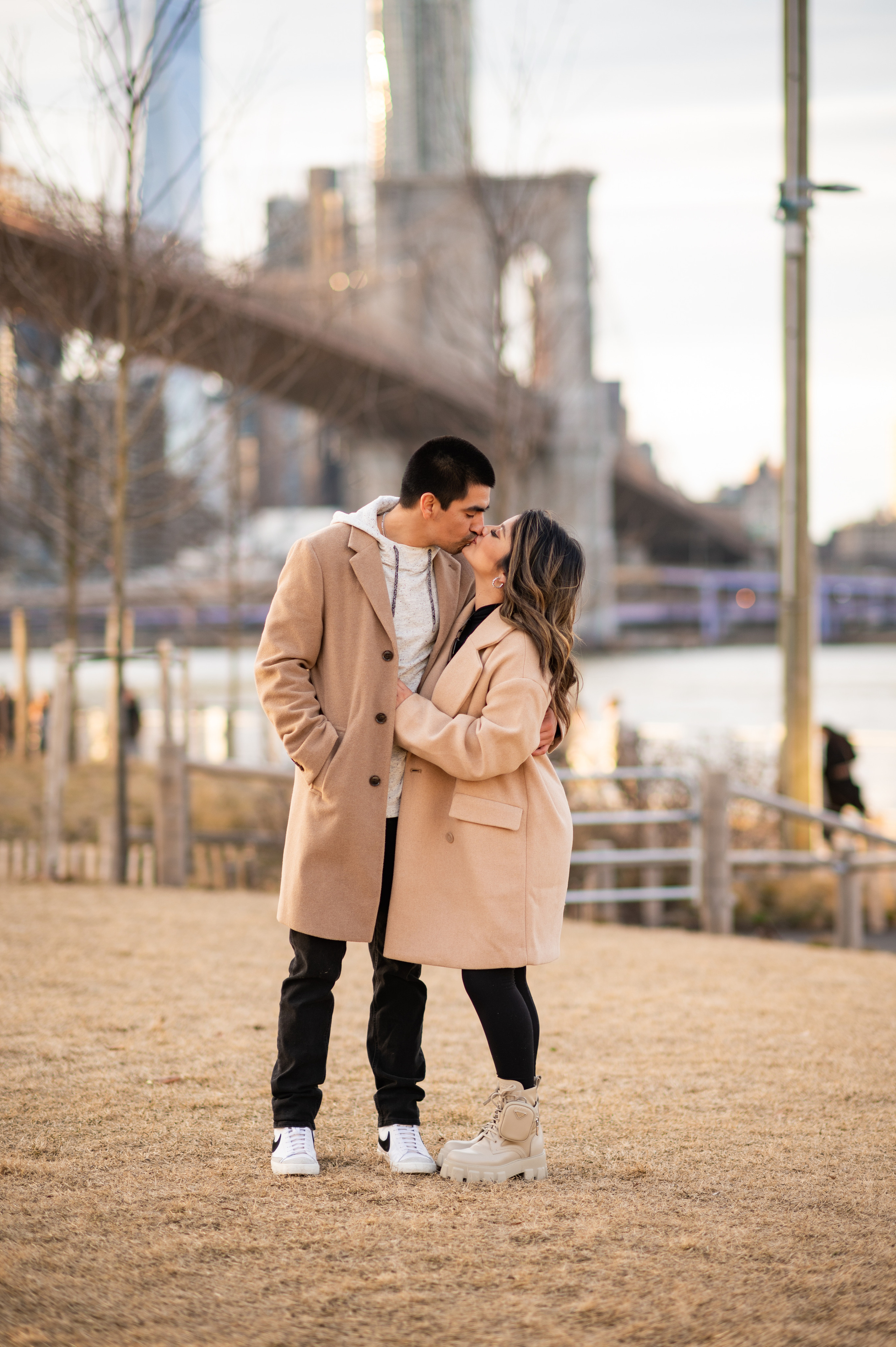 engagement photo session in New York