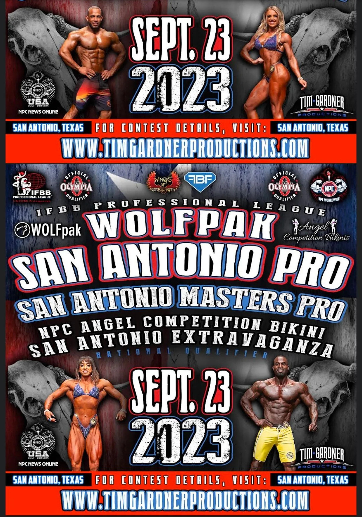 🎥📺 IFBB/NPC San Antonio PRO 09/23 🎥📺. Photo & Video Production Studio #1