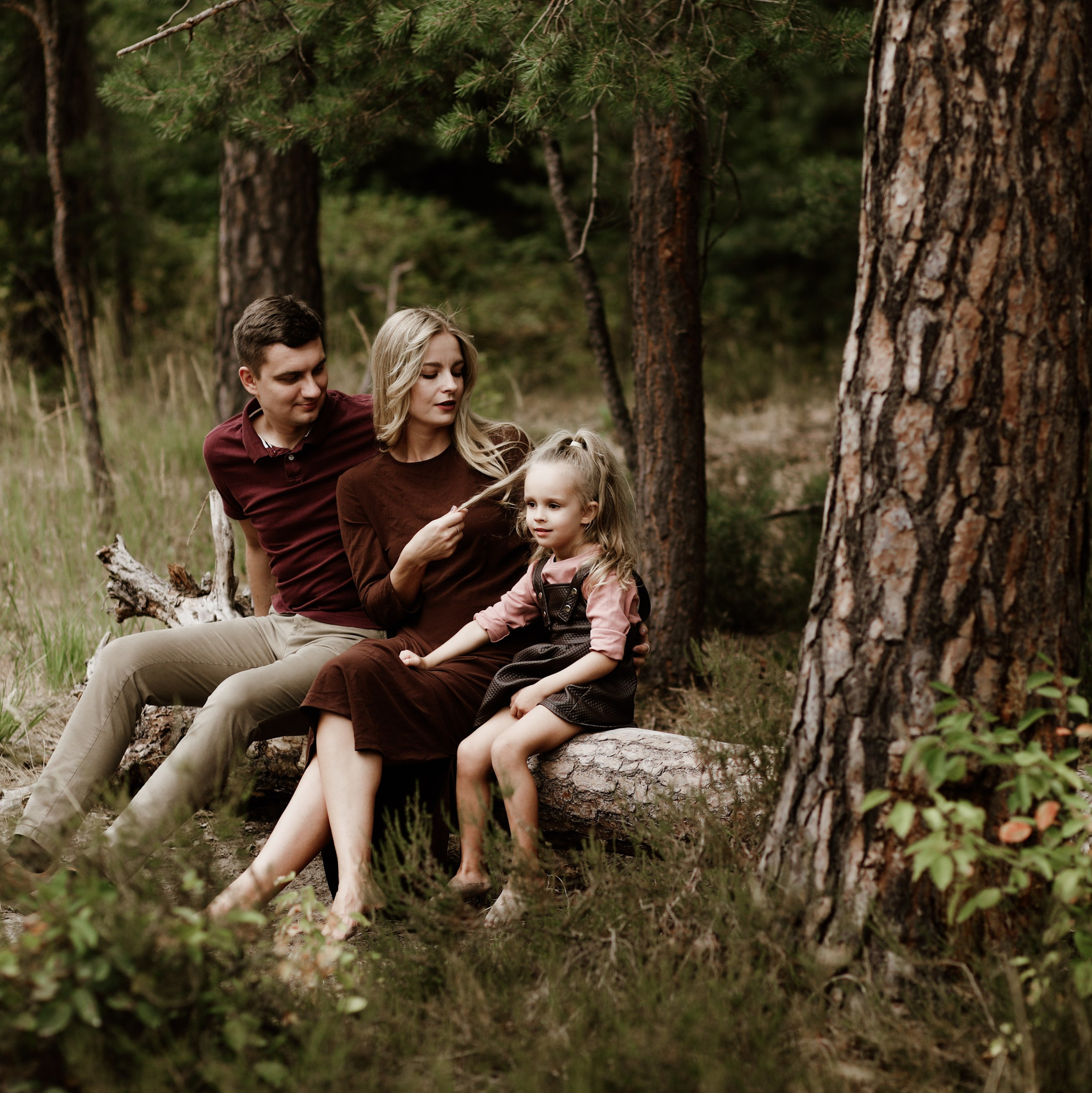 Liebevolle Familienbilder bei Speyer