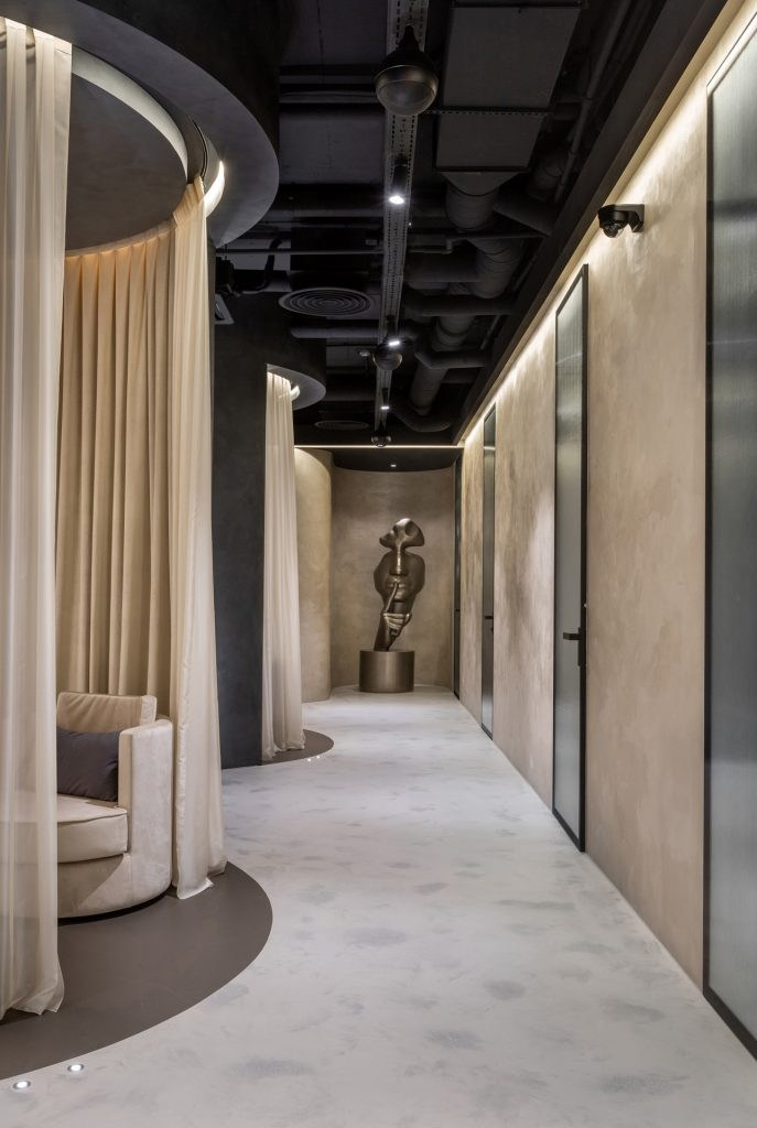 PRIVATE BANK VIP CLIENT OFFICE. Interior Design & 3D Rendering | Alena Bulataya Design Buro