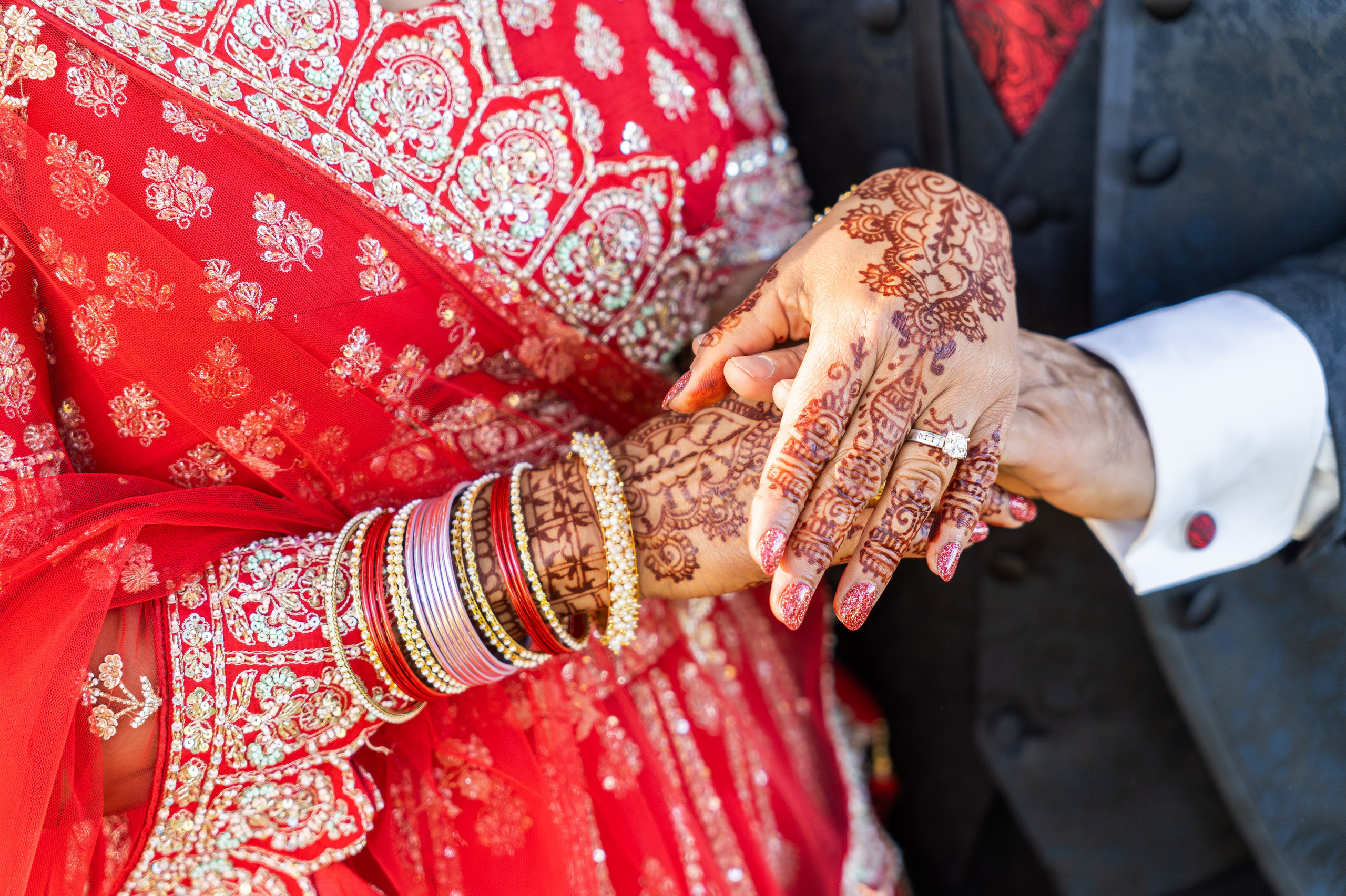 Indian Wedding Bride and Groom