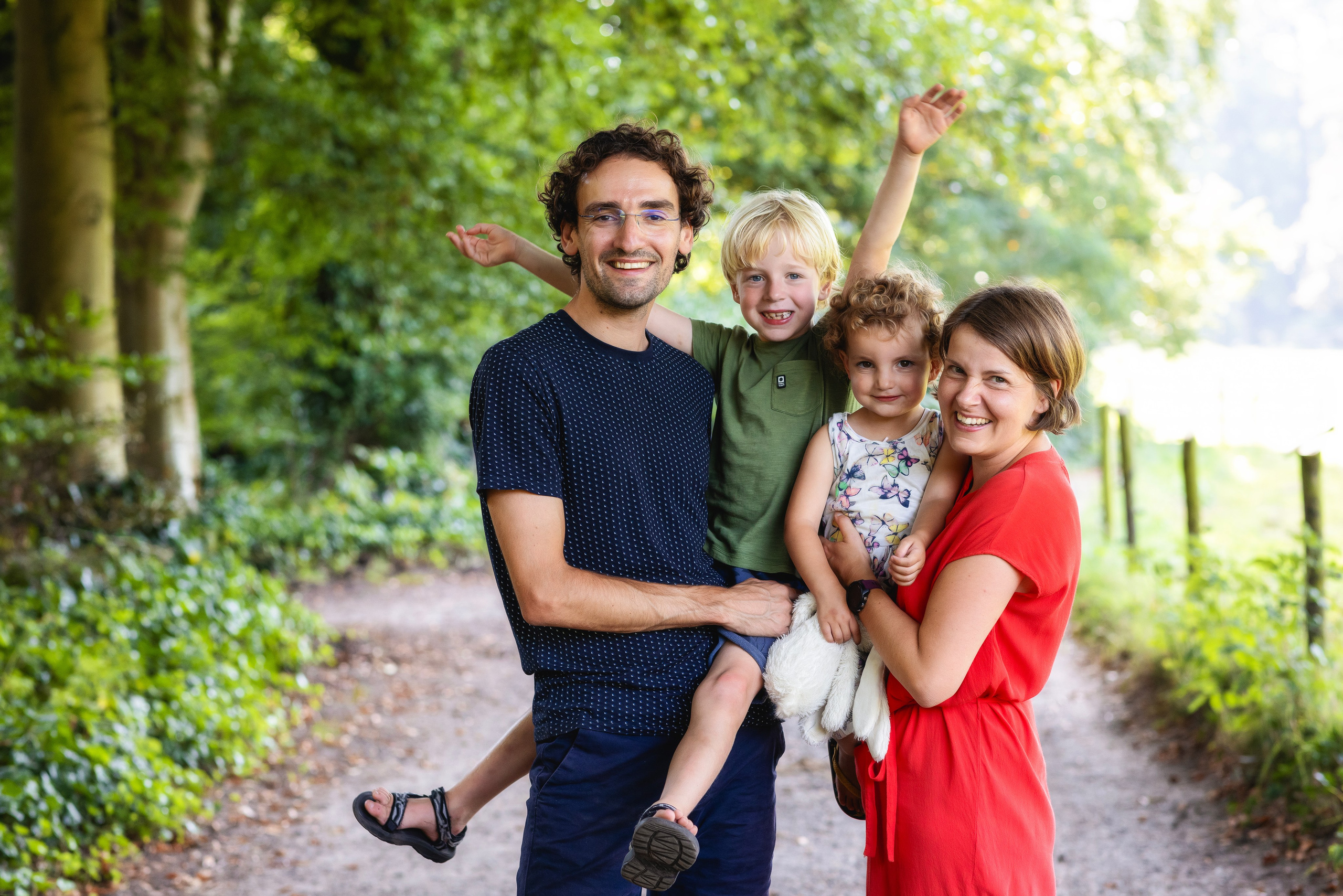 Gezinsfotoshoot. Fotograaf Zwolle.