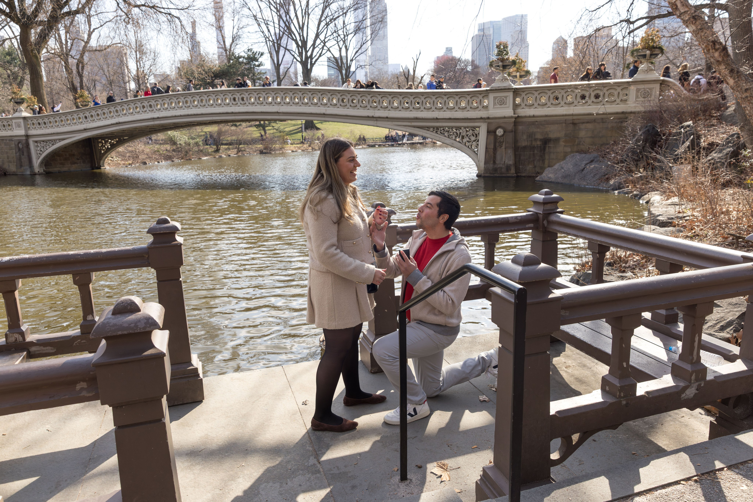 Melhores cenários do Central Park para Pedidos de Casamento