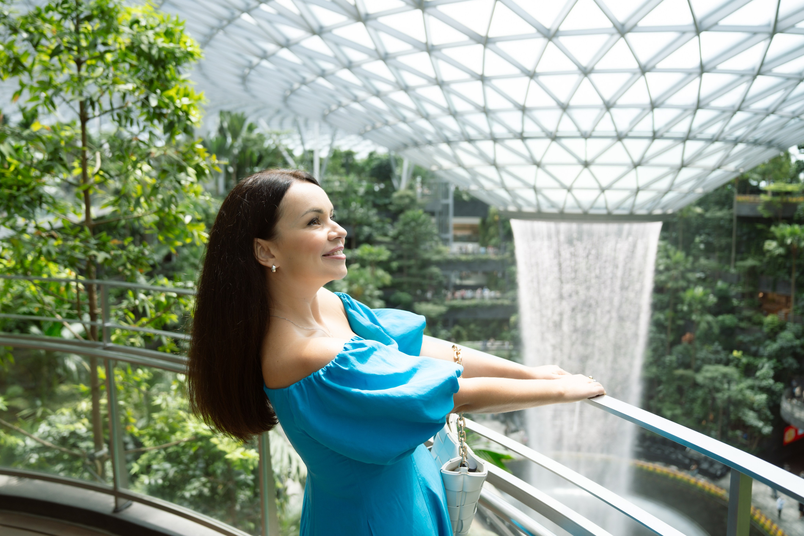 Jewel Changi. Dasha in Singapore