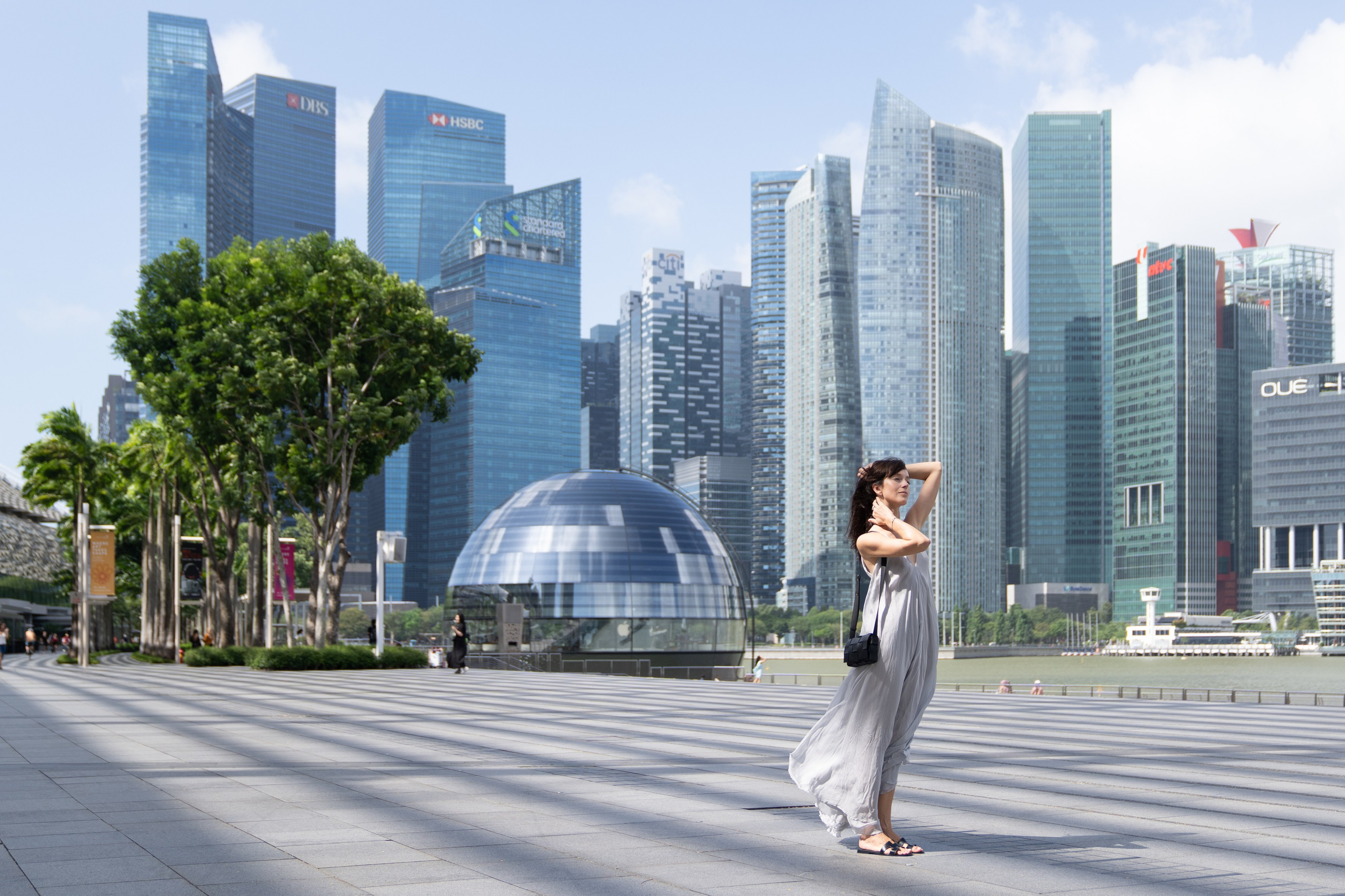 Art since Museum&Marina Bay (1). Dasha in Singapore