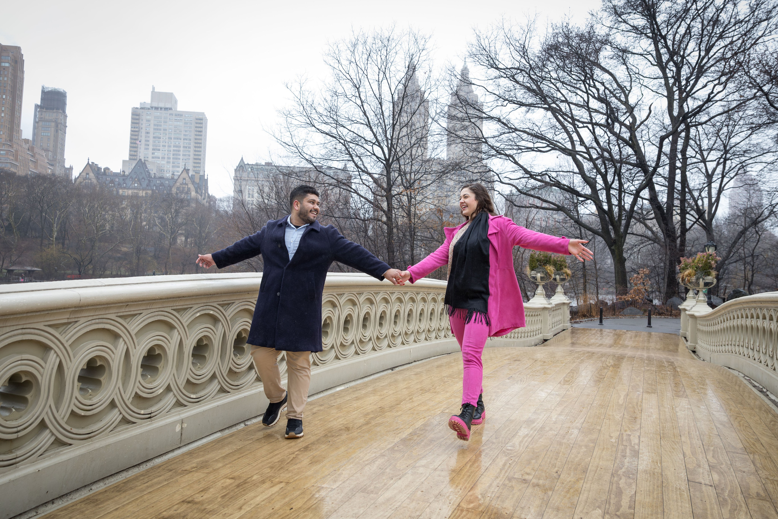 Melhores cenários do Central Park para Pedidos de Casamento