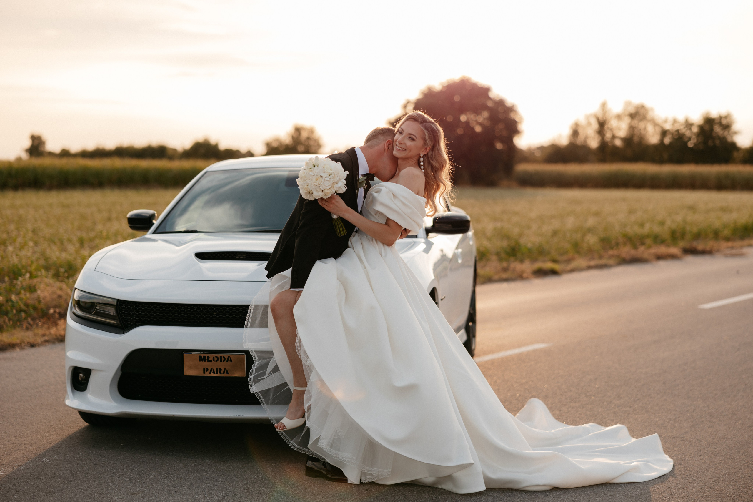 Dominika i Krystian - ślubna opowieść pełna miłości. Fotograf Siedlce