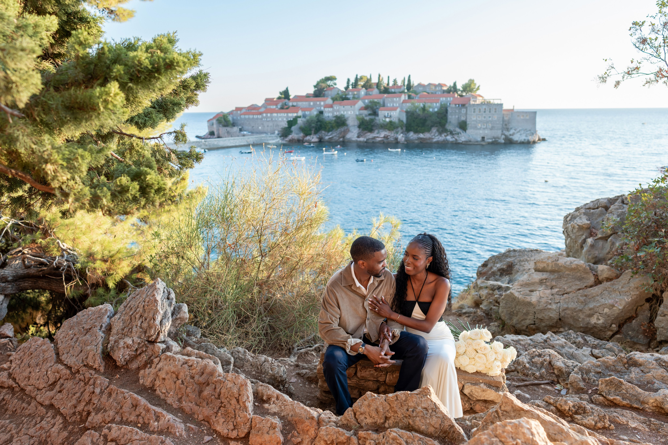 Best Time to Propose in Montenegro: Month and Time of Day. Karadağ düğün fotoğrafçısı ve videografı | Maria & Vasilii