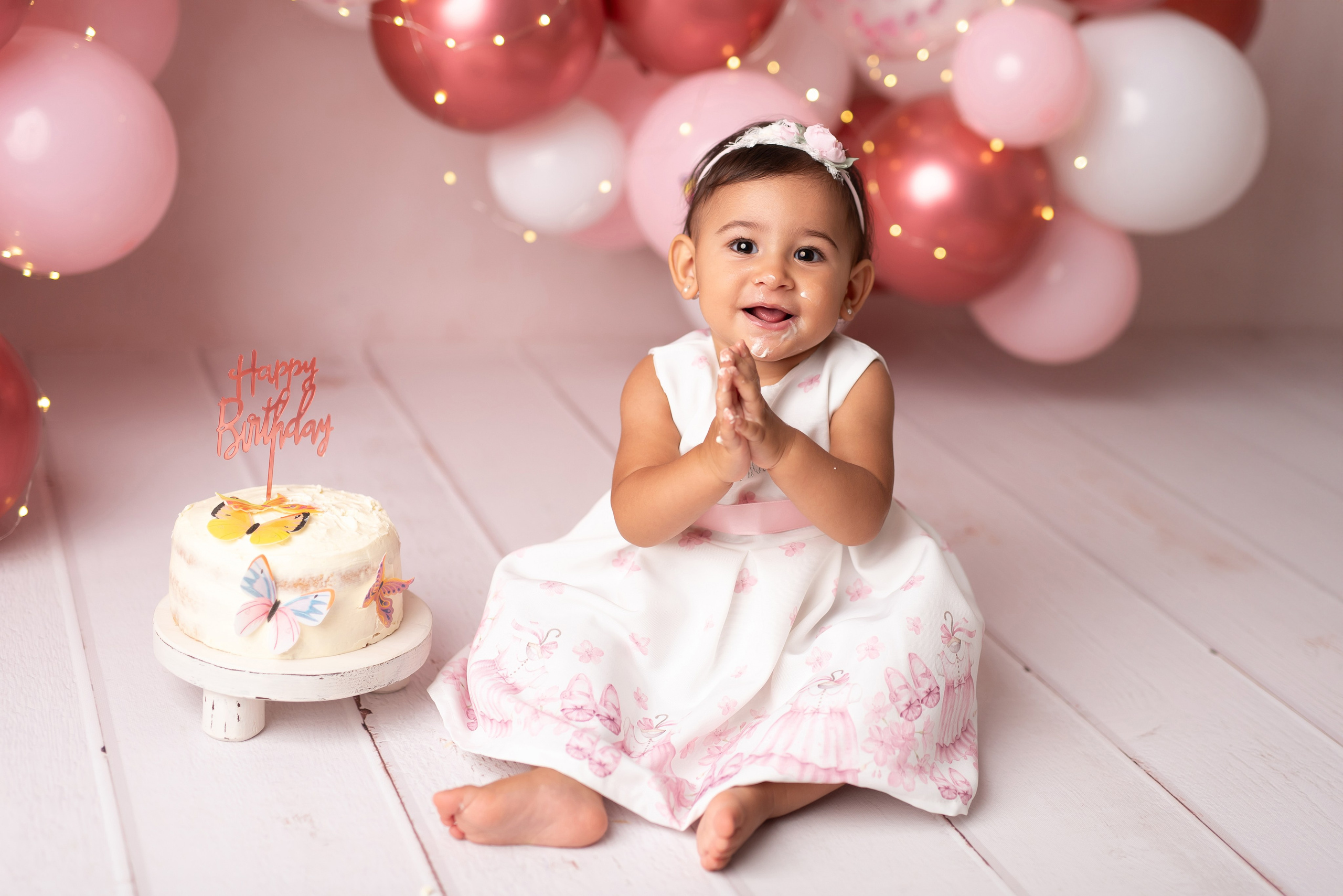 Cake Smash Fotoshooting in Linz. Newborn und Baby Shooting in Oberösterreich, Linz, Linz Land