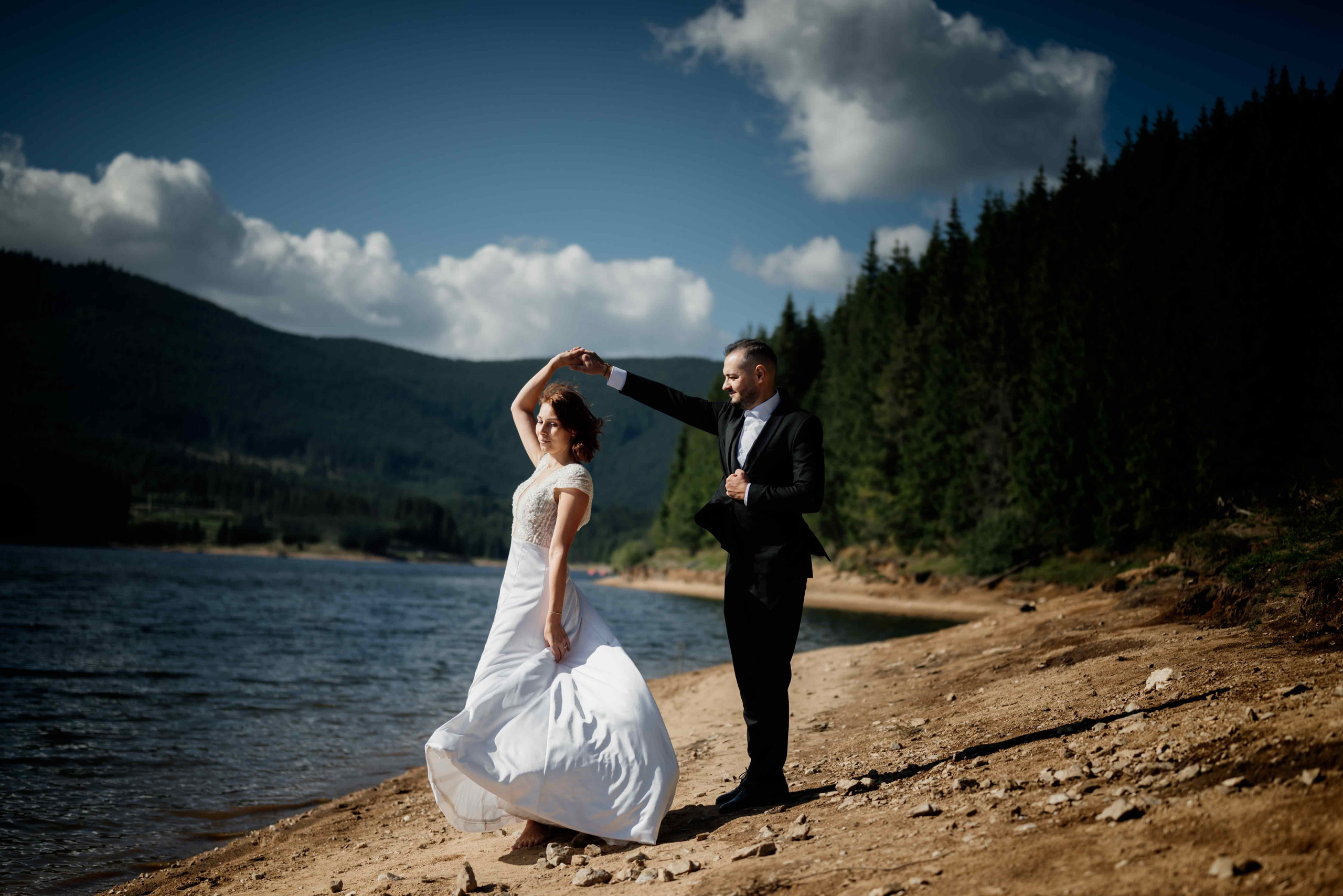 Sedinta Foto After Wedding Lacul Oasa Sibiu Sabin Florin Fotograf Nunta