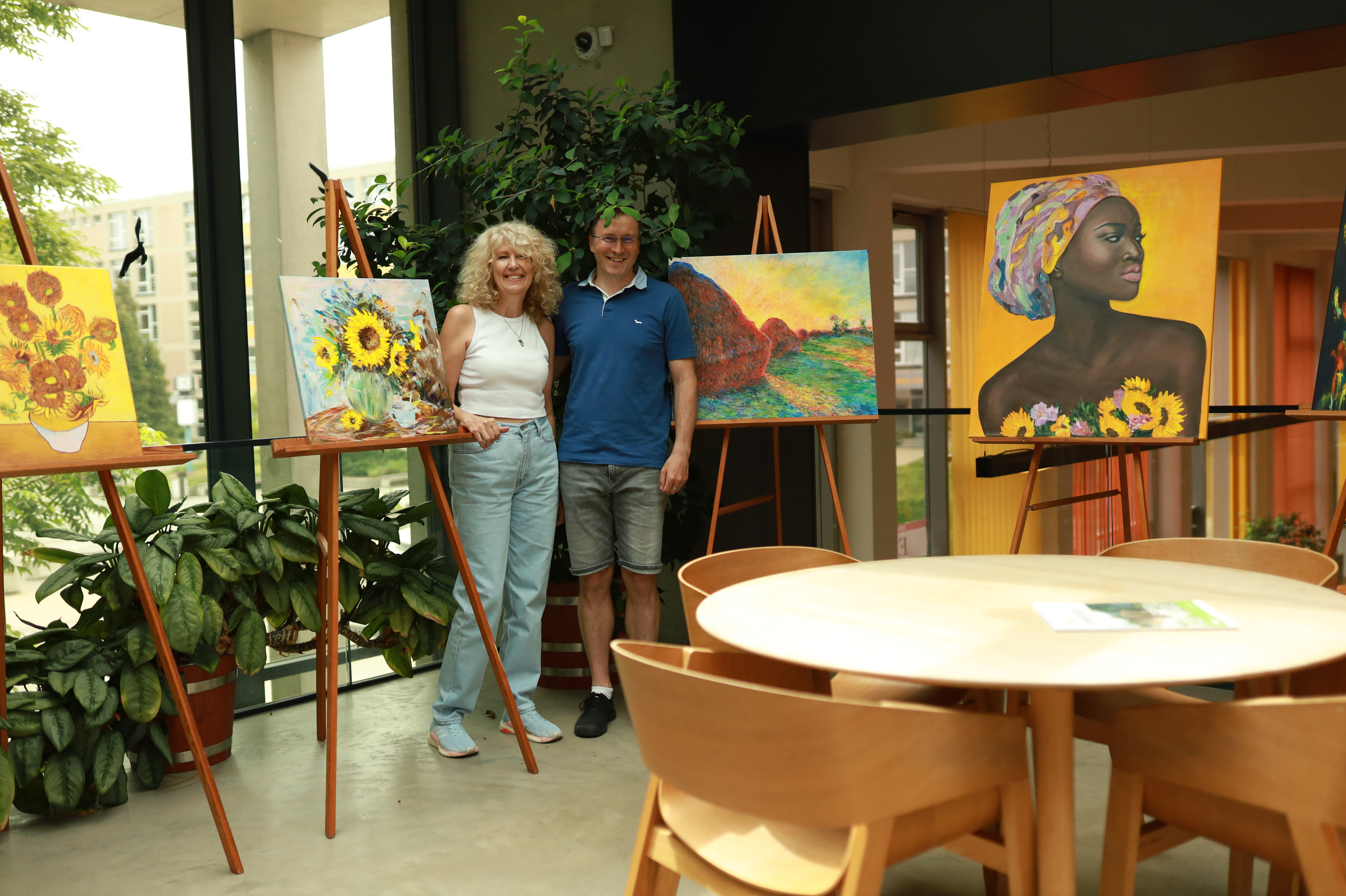 ВЫСТАВКИ / МЕДИА. GALA художник из г. Харьков в Чехии