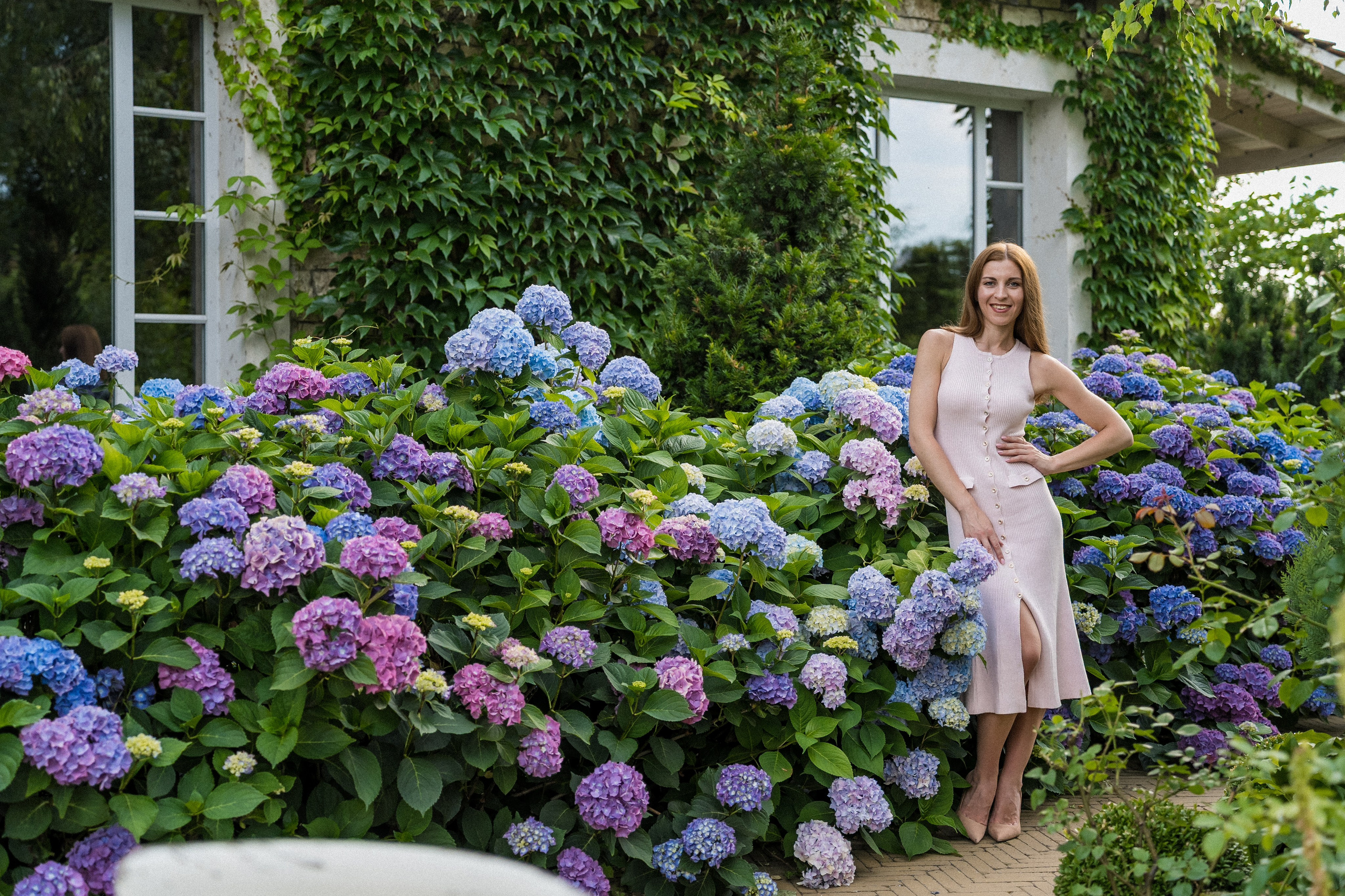 Що одягунти на індивідуальну фотосесію у Гортензіях. Сімейний фотограф Київ Наталія Шкаврон