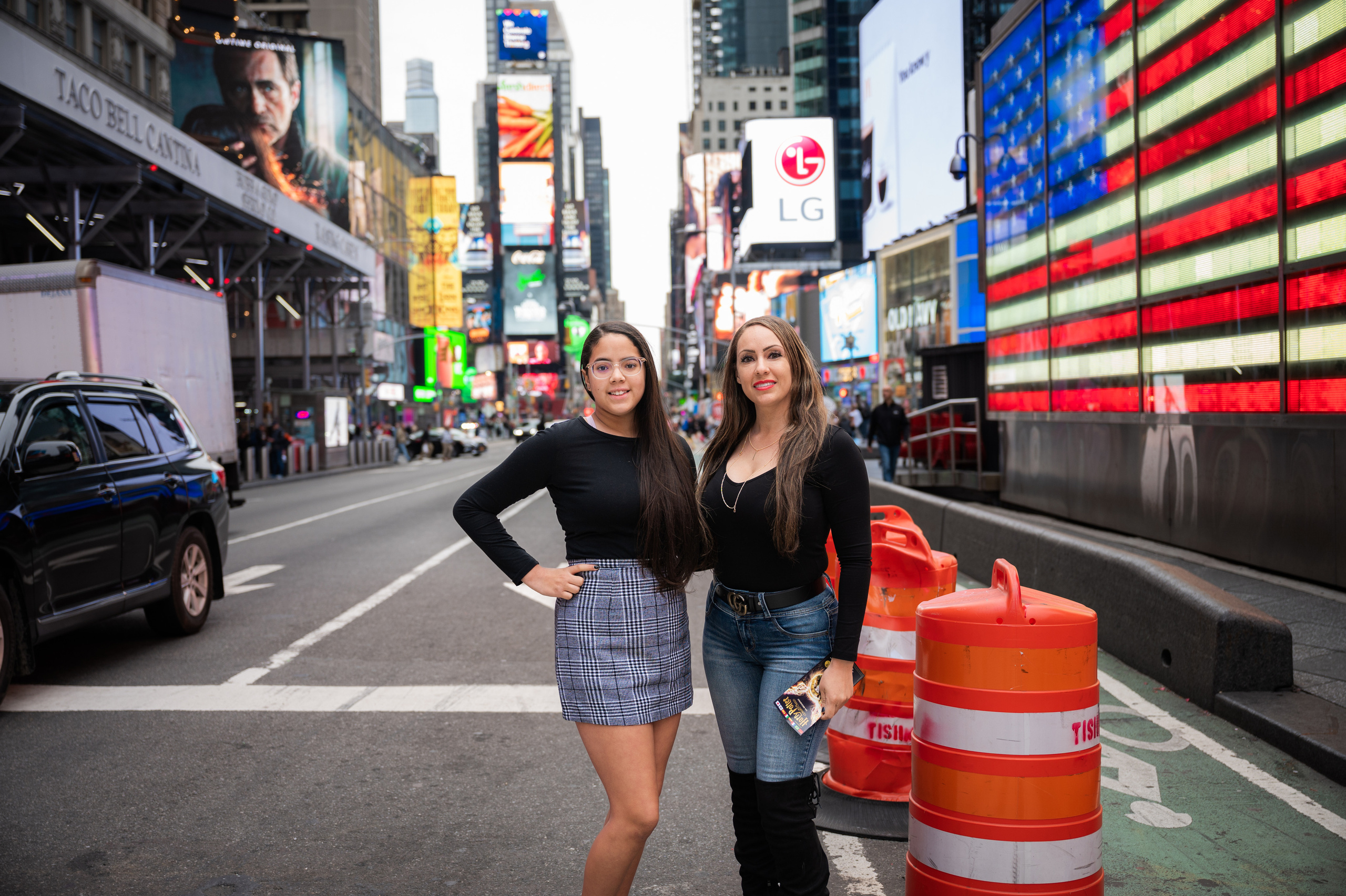 Times Square photo session