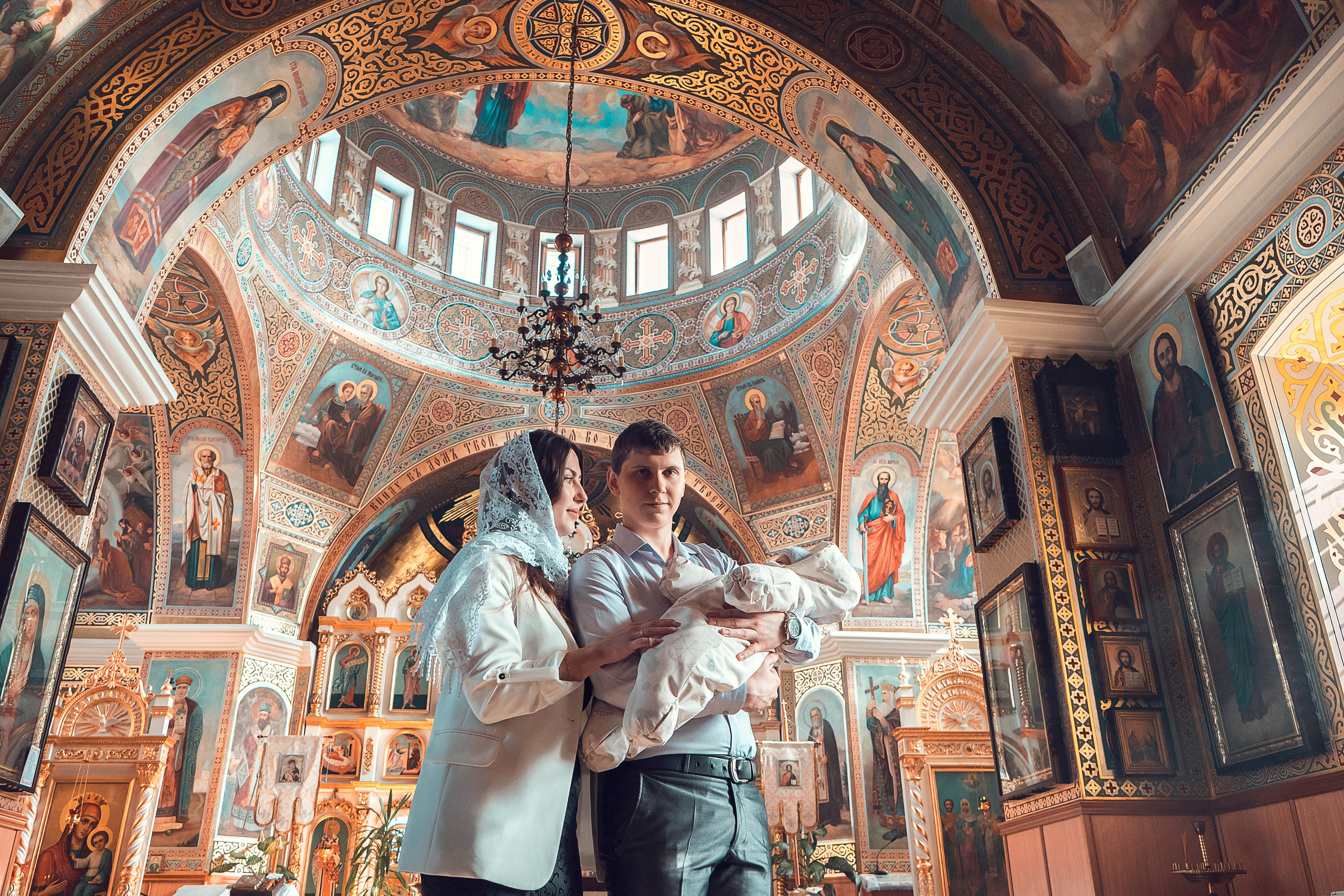 Таинство Крещения. Семейный и церковный фотограф в Одессе Мария Мирная