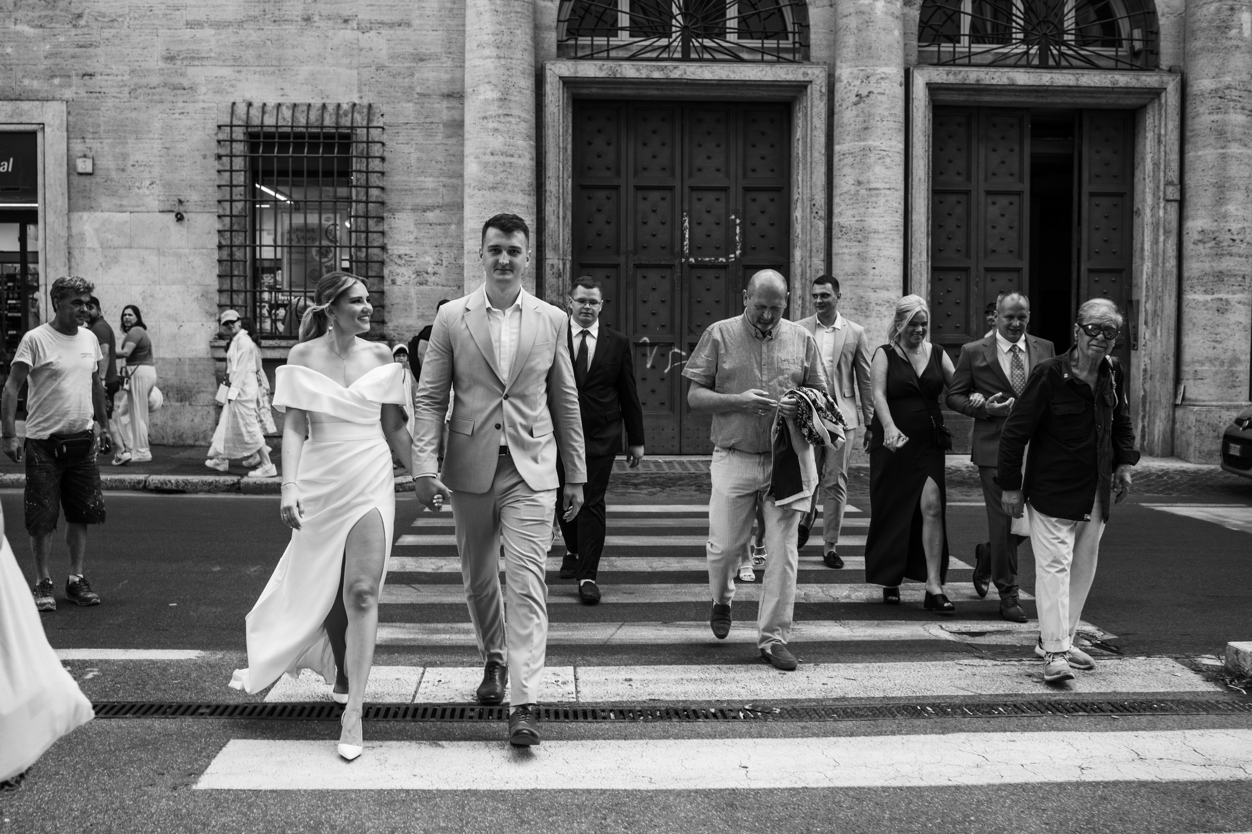 Klaudia i Michał i ich piękny rzymski ślub ❤️. Fotograf Siedlce