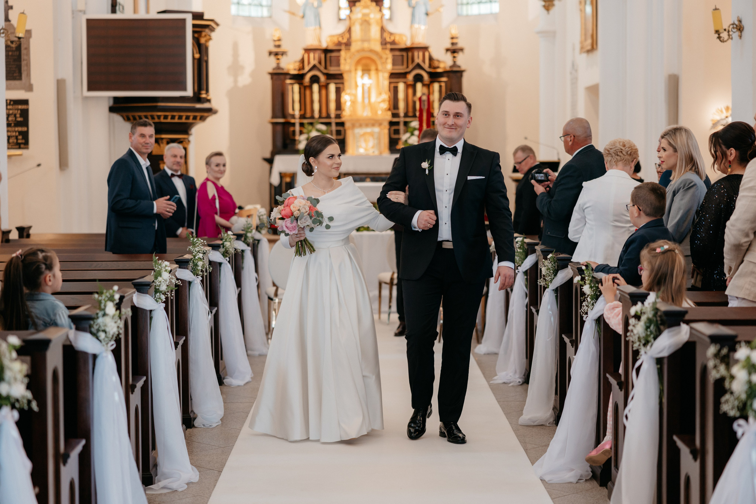 Elegancki ślub Pauliny i Daniela w Miód Lawenda 💜. Fotograf Siedlce