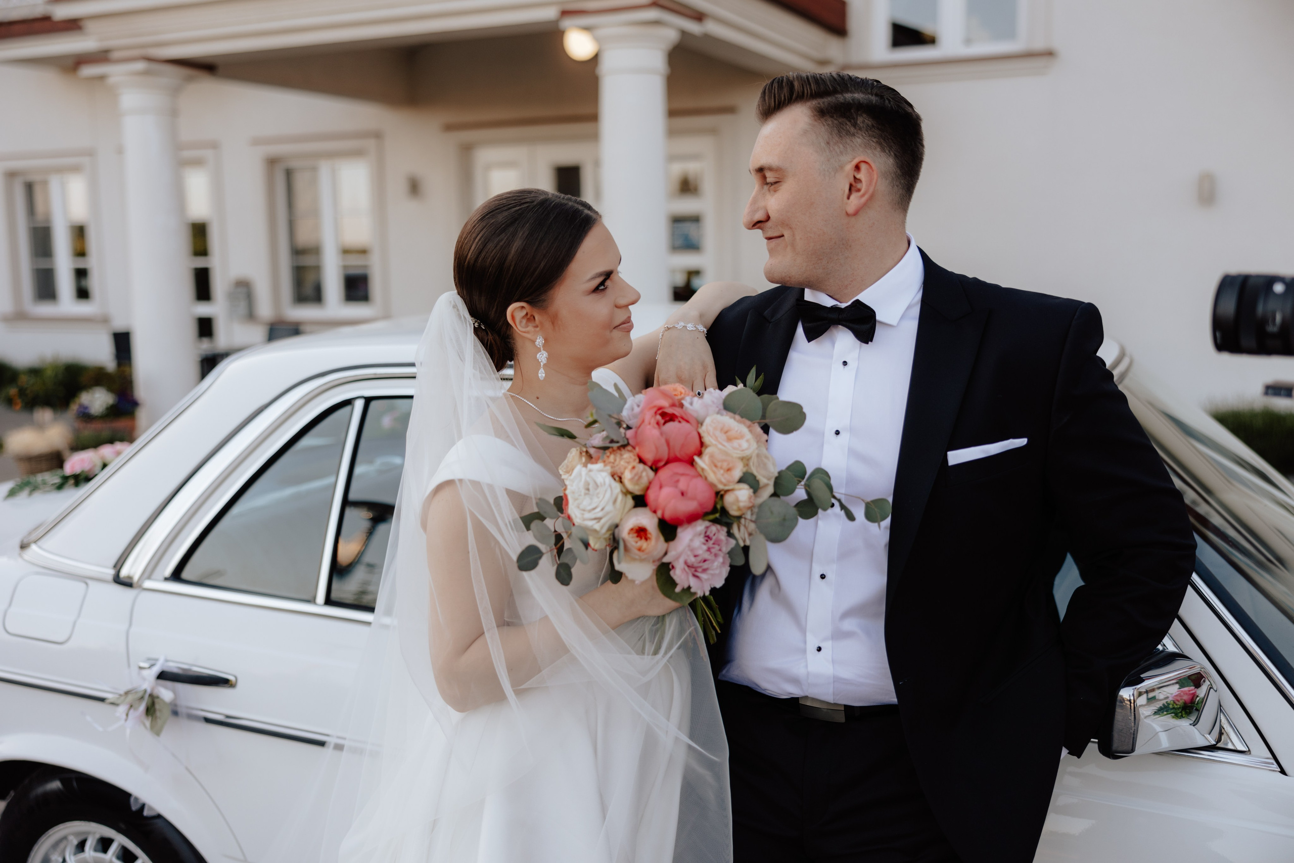 Elegancki ślub Pauliny i Daniela w Miód Lawenda 💜. Fotograf Siedlce