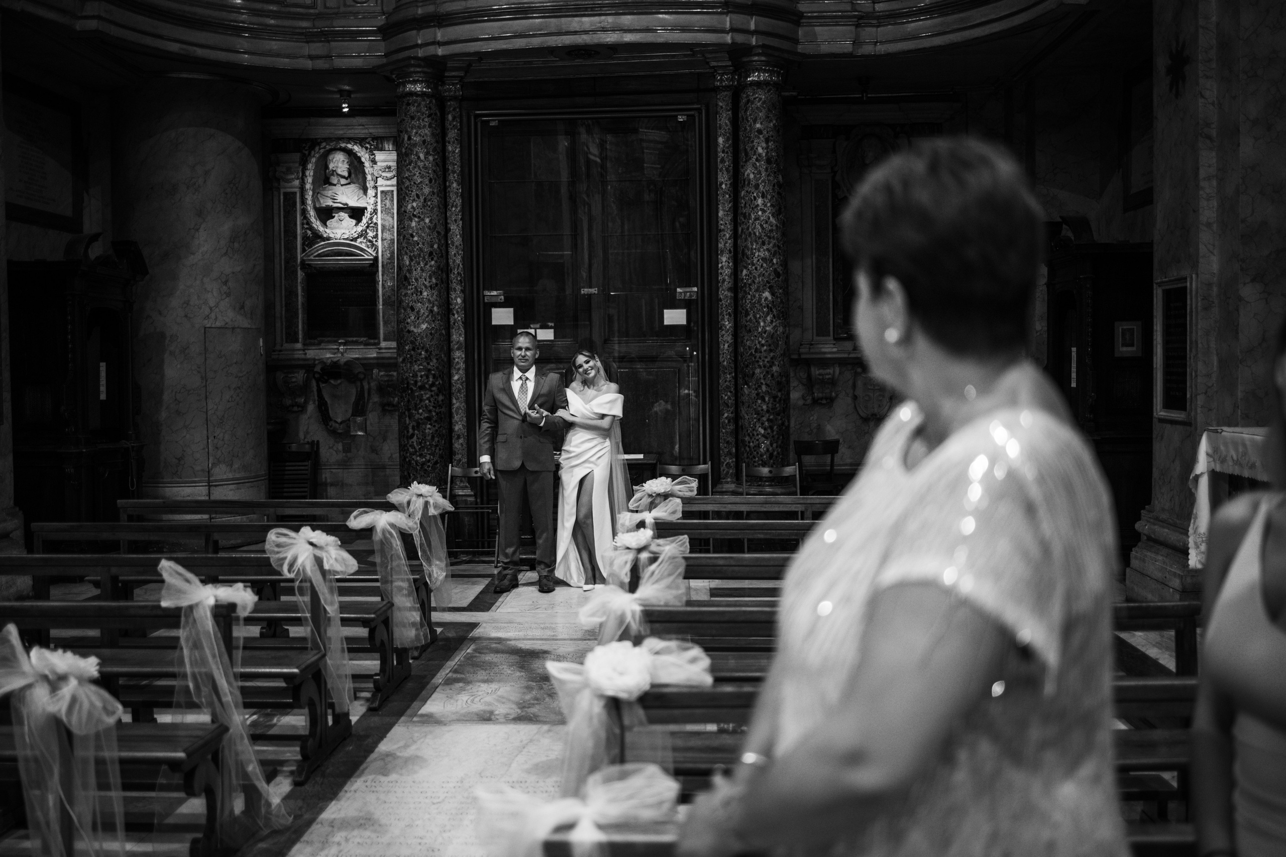 Klaudia i Michał i ich piękny rzymski ślub ❤️. Fotograf Siedlce