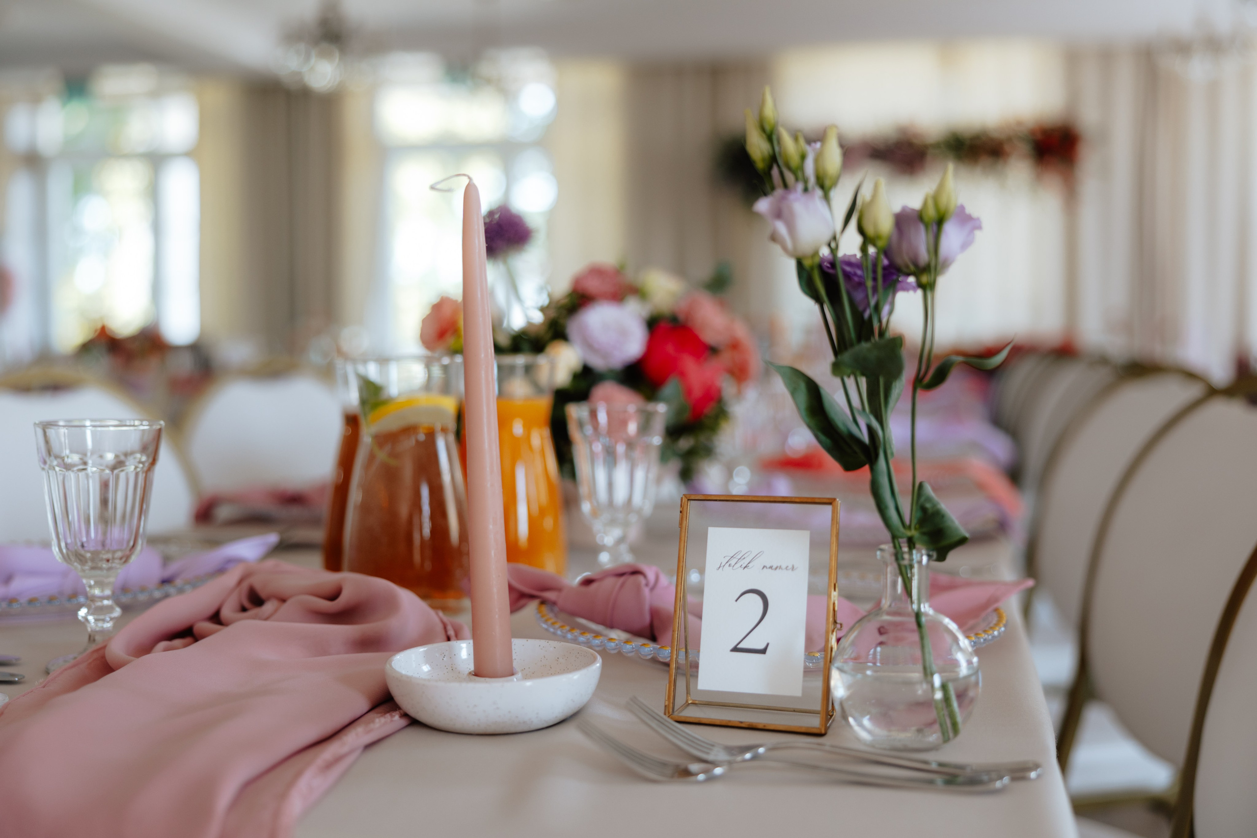 Elegancki ślub Pauliny i Daniela w Miód Lawenda 💜. Fotograf Siedlce