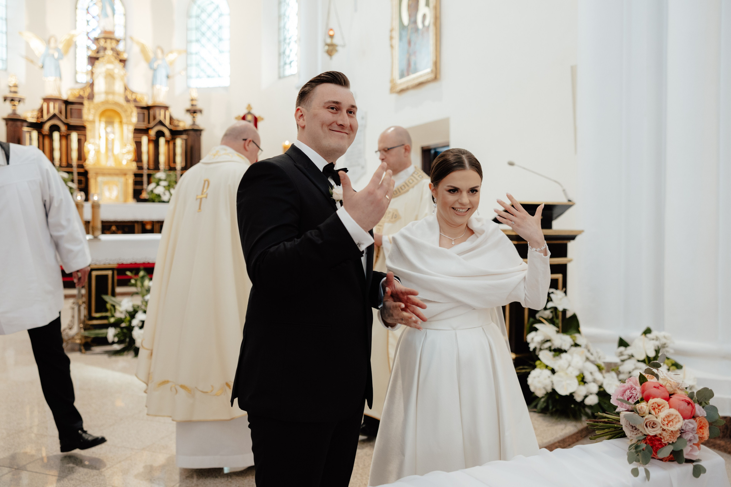 Elegancki ślub Pauliny i Daniela w Miód Lawenda 💜. Fotograf Siedlce