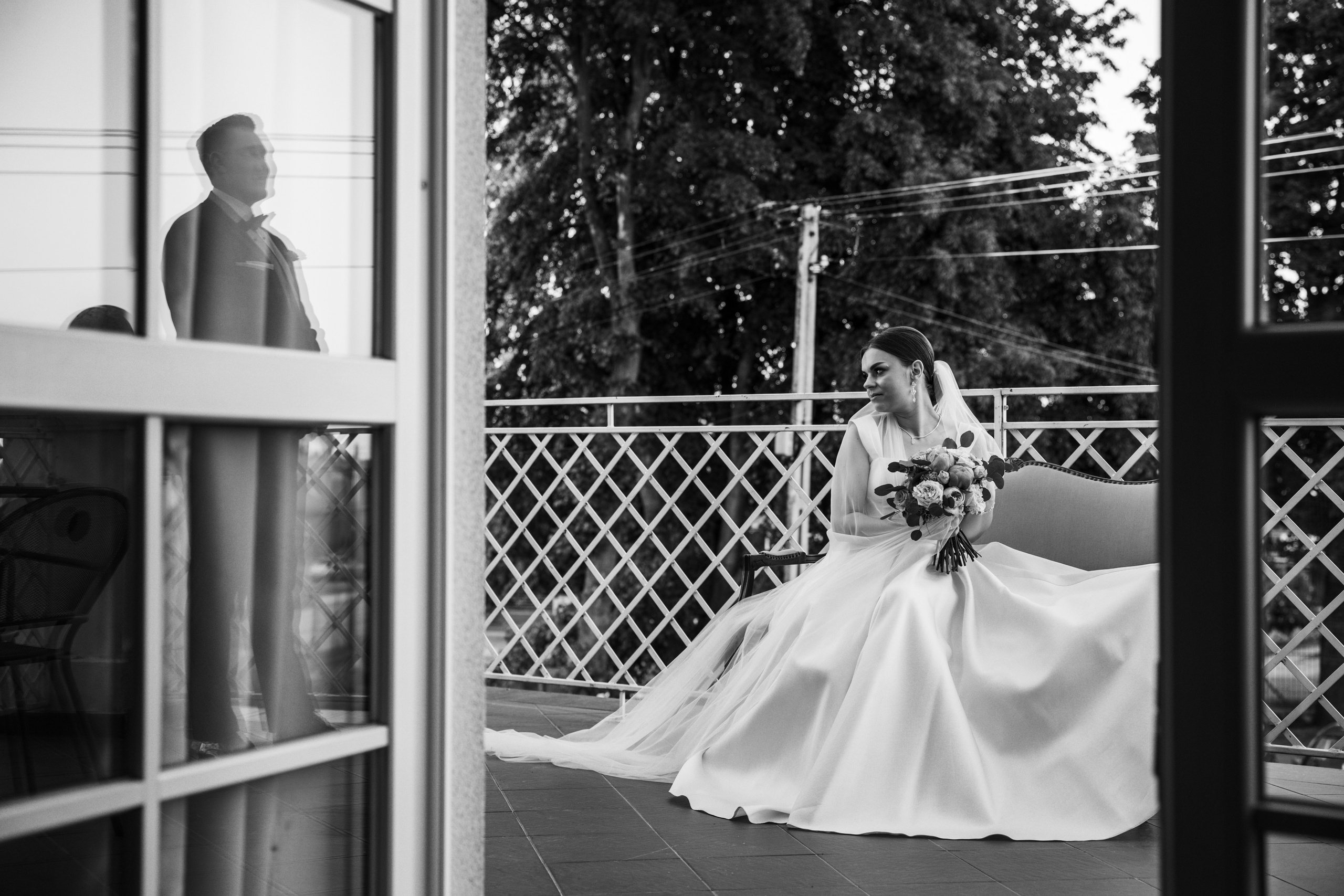 Elegancki ślub Pauliny i Daniela w Miód Lawenda 💜. Fotograf Siedlce