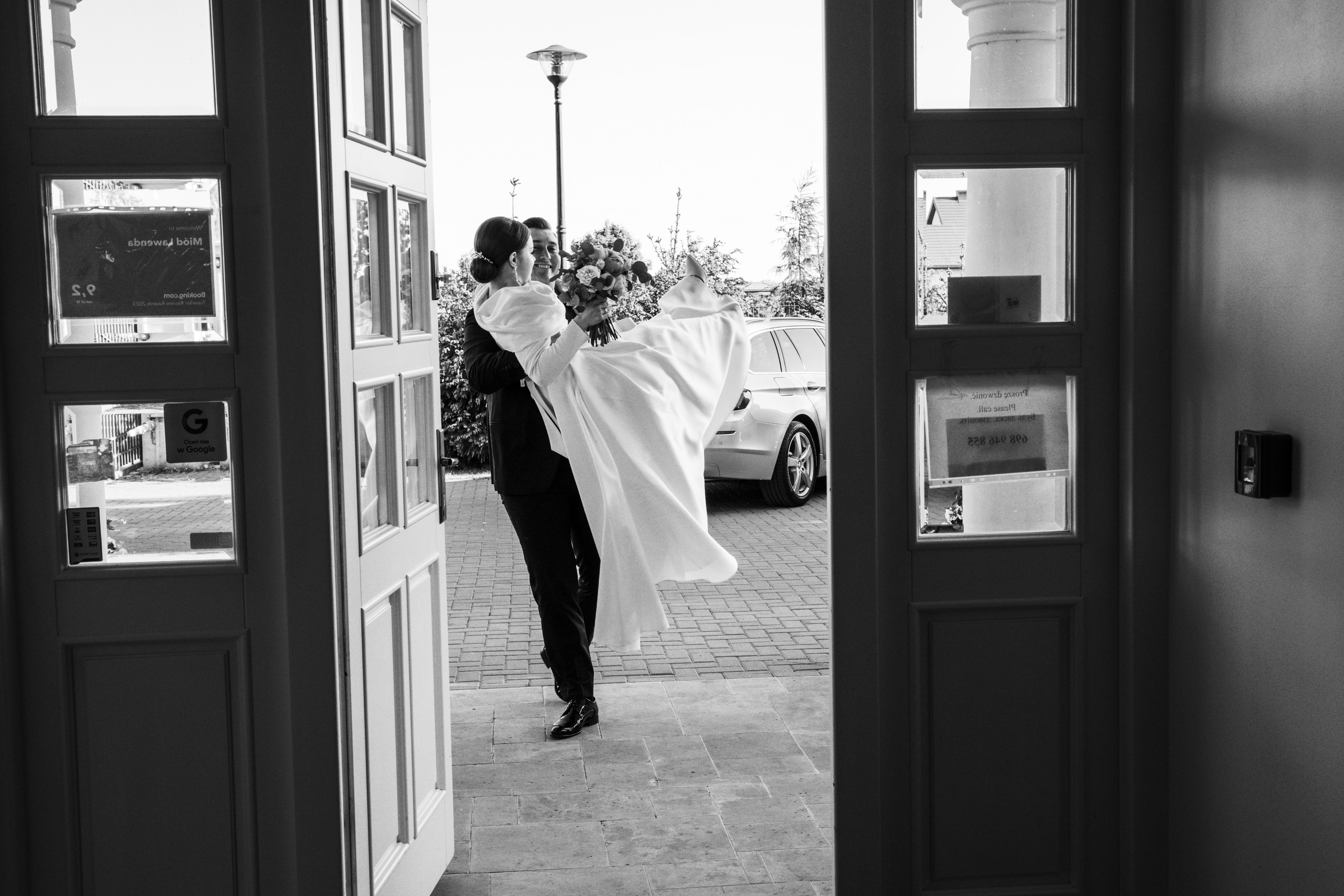 Elegancki ślub Pauliny i Daniela w Miód Lawenda 💜. Fotograf Siedlce