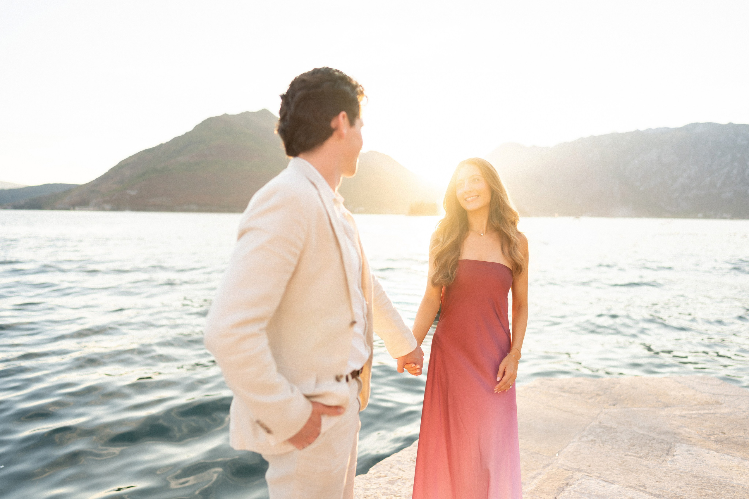 Best Time to Propose in Montenegro: Month and Time of Day. Karadağ düğün fotoğrafçısı ve videografı | Maria & Vasilii