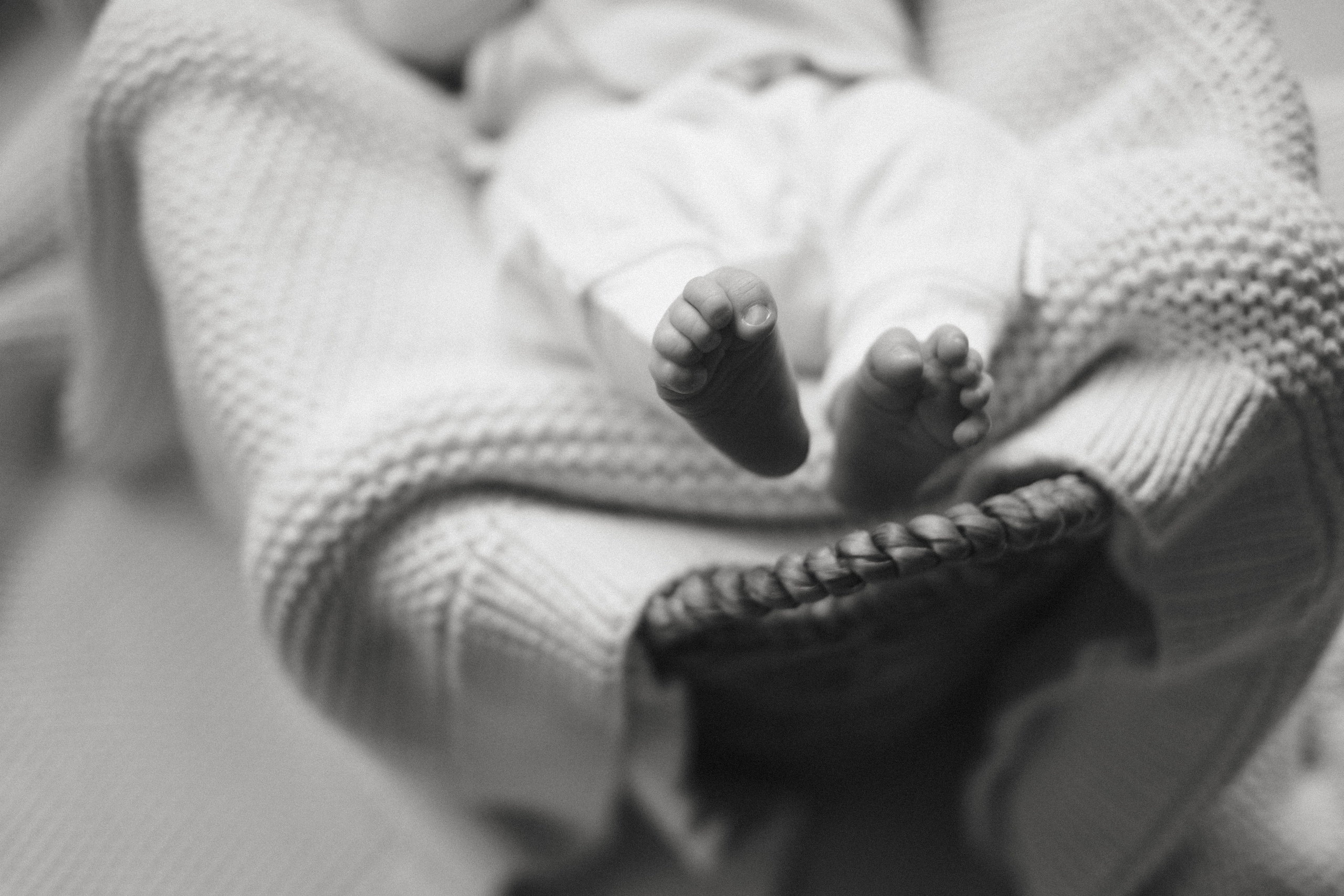 Newborn Session at Home. Xenia California & LA Photographer