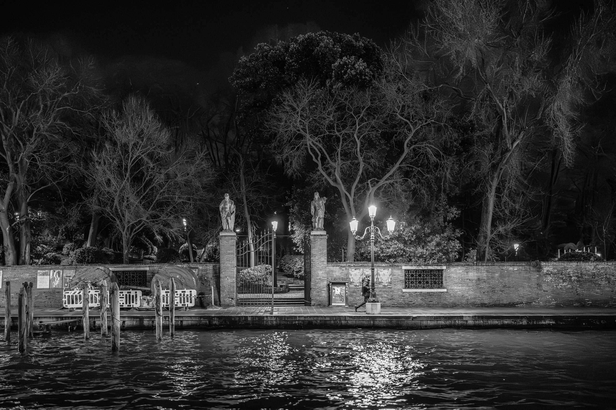 Noaptea venețiană în alb-negru. Daniel Hașiegan