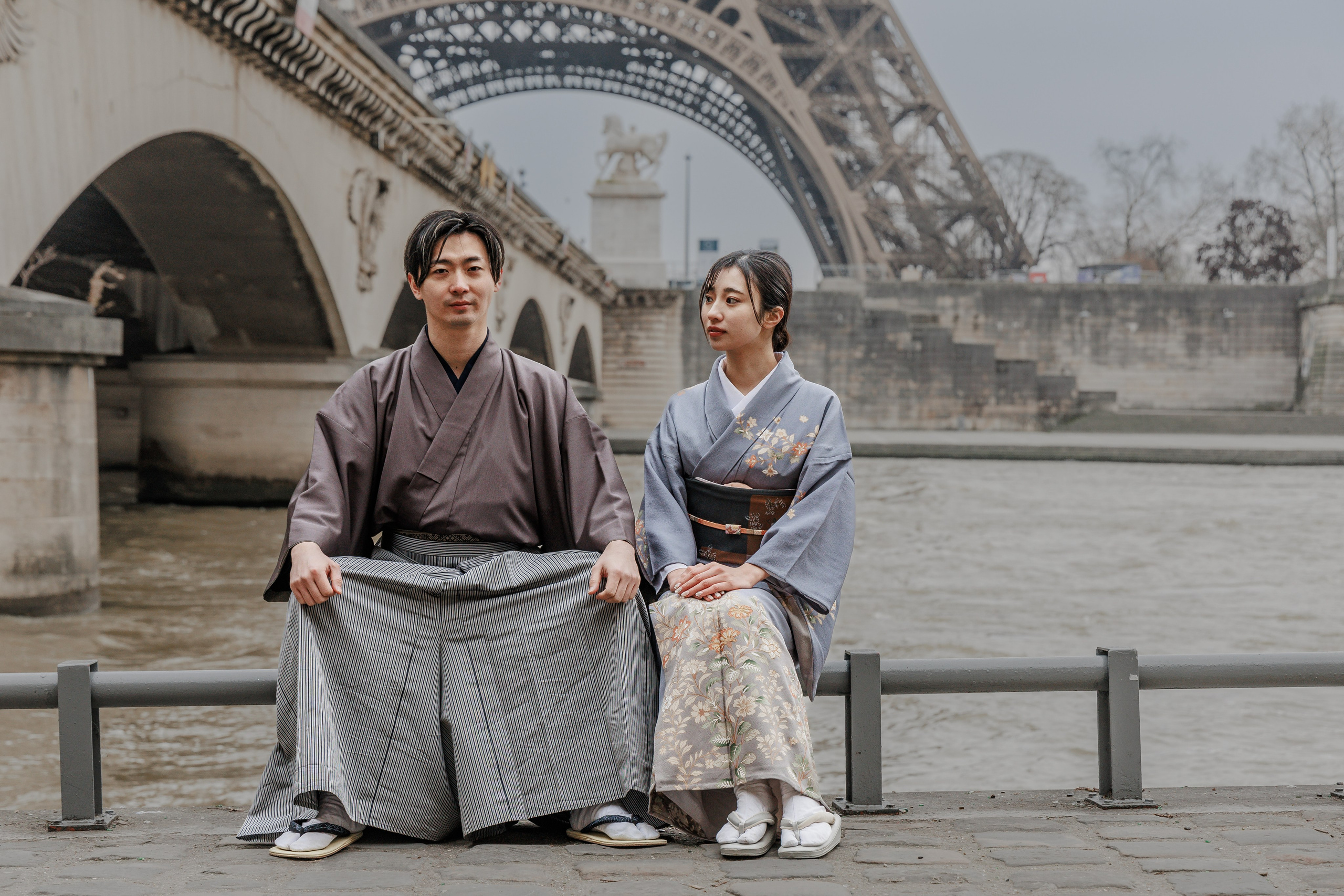 When Cinema Inspires Photography: A Parisian Love Story with Japanese Elegance. Photographe à Paris
