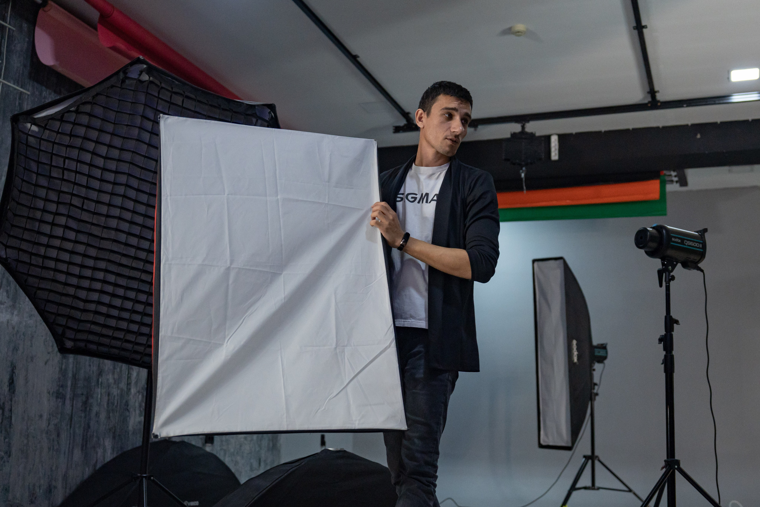 Студийное оборудование. Фотограф Григорий Кравец