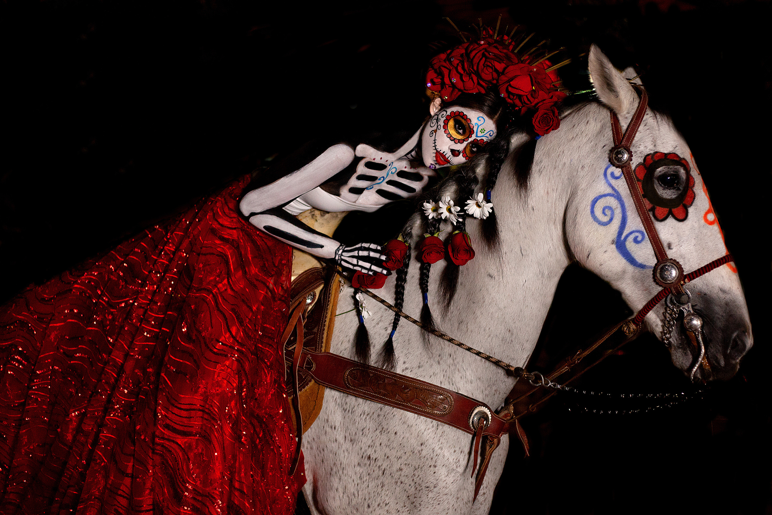 Sesiones de fotos para Dia de los Muertos y Halloween. Victoria Castellanos. Fotógrafo profesional en Mazatlán