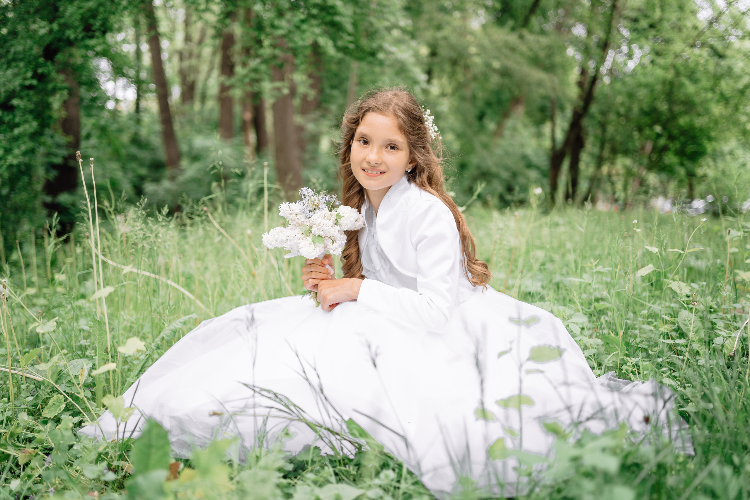 Reportaż z okazji przystąpienia do pierwszej komunii w Łodzi. 