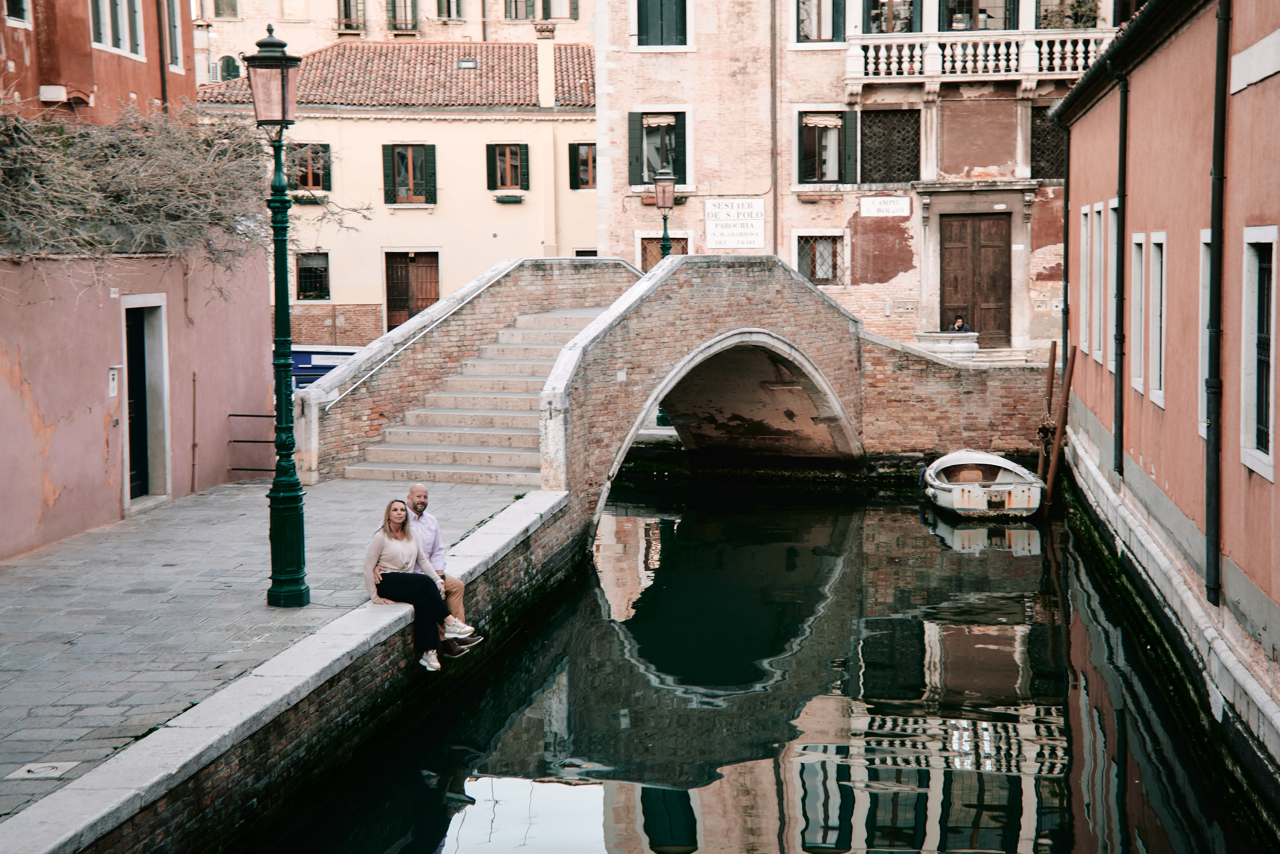 Sabrina and Hunter. Photographer in Venice, Italy. Yana Zotova