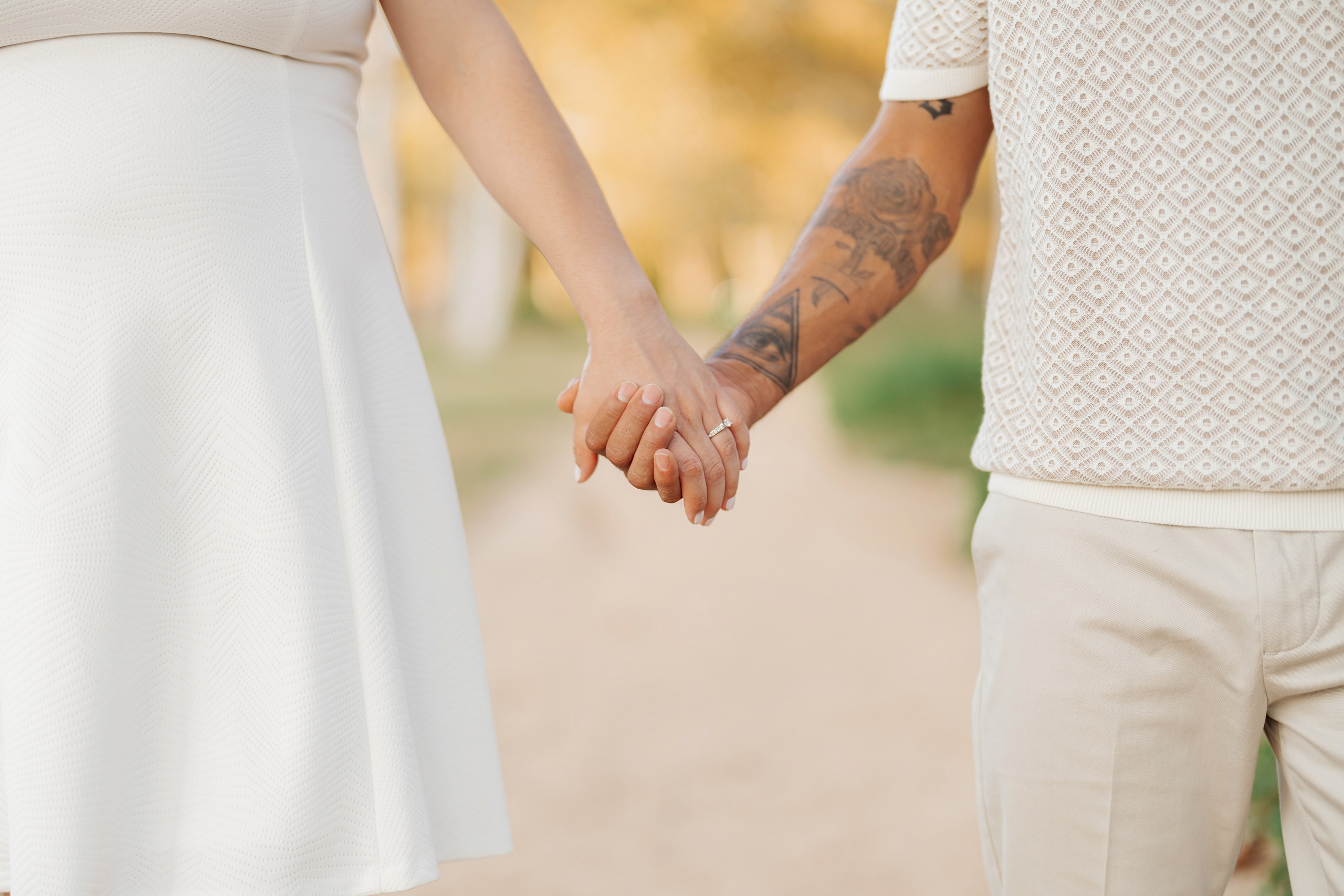 Engagement Session light and airy photo